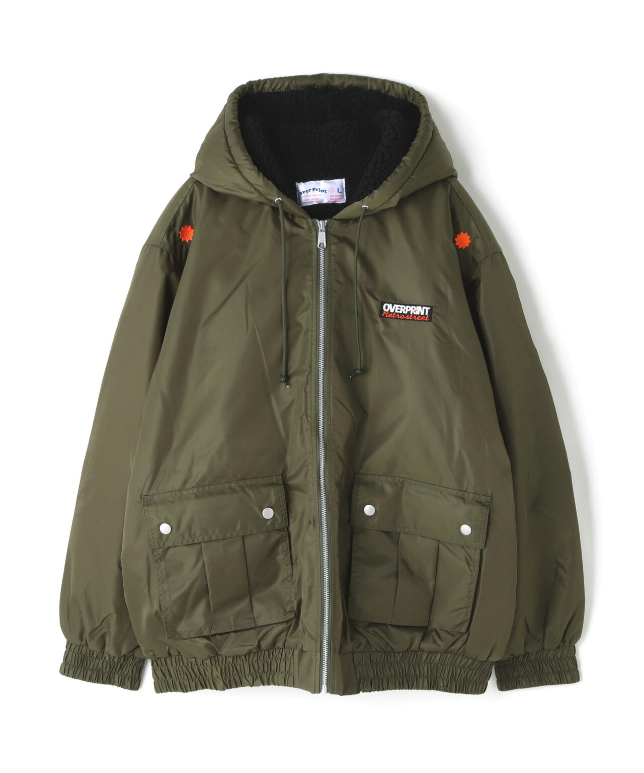 overprint/オーバープリント/HOODIE JACKET
