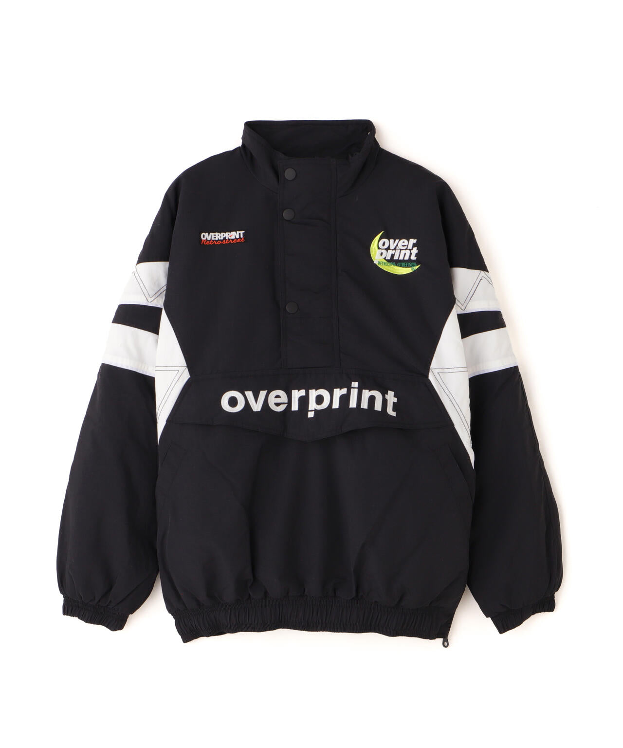 overprint/オーバープリント/HALF ZIP STADIUM JACKET