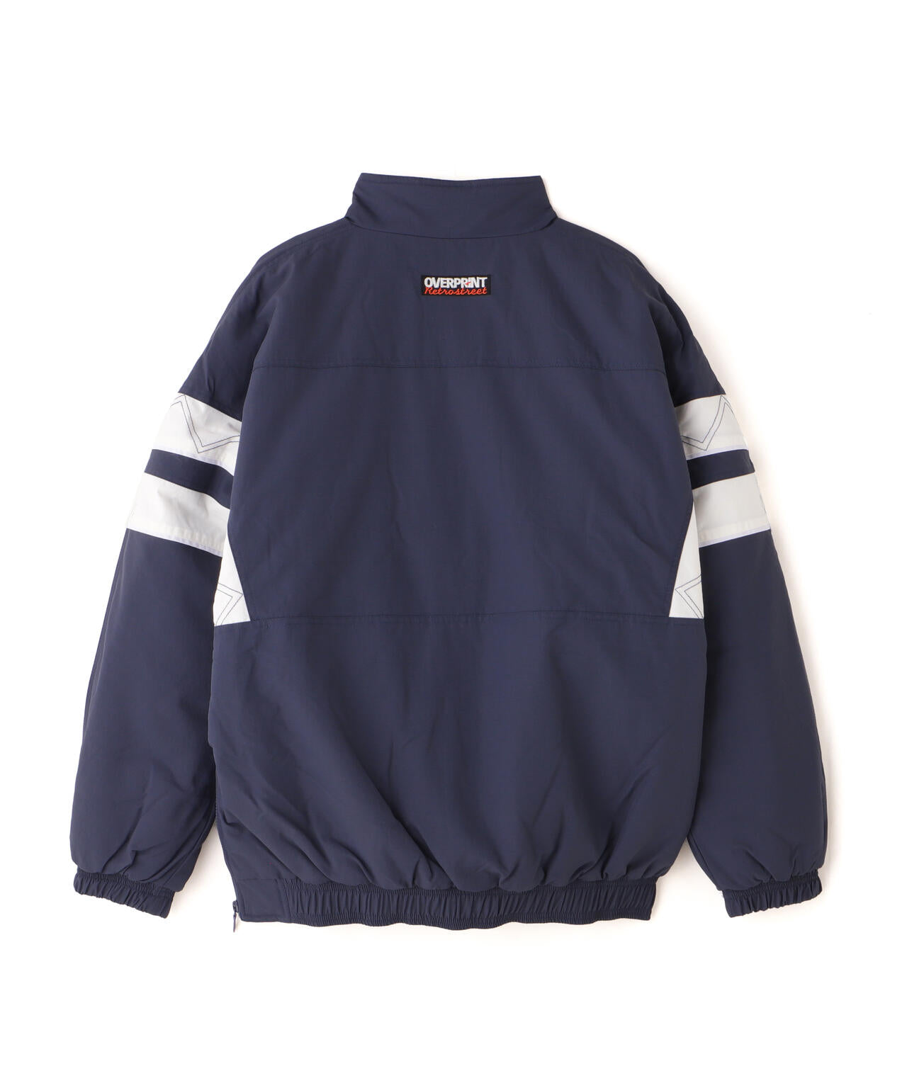 overprint/オーバープリント/HALF ZIP STADIUM JACKET