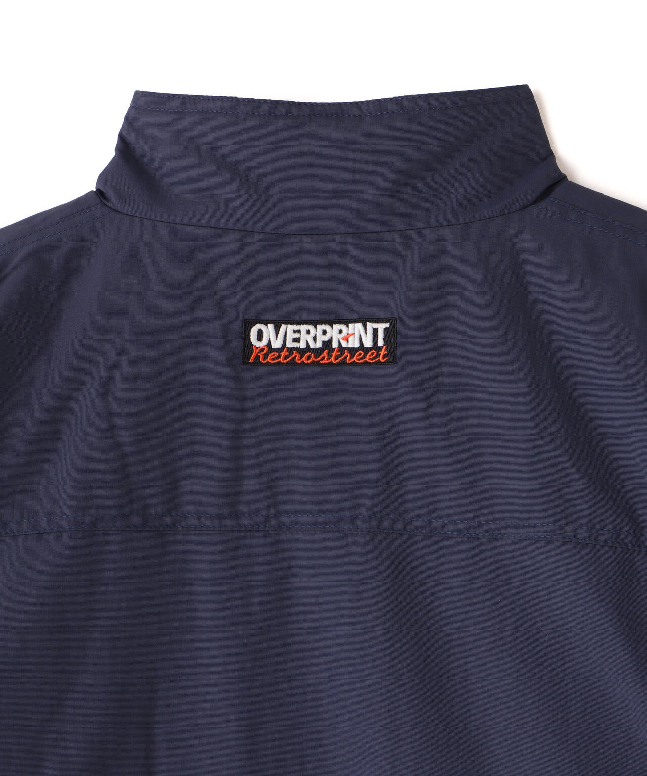 overprint/オーバープリント/HALF ZIP STADIUM JACKET