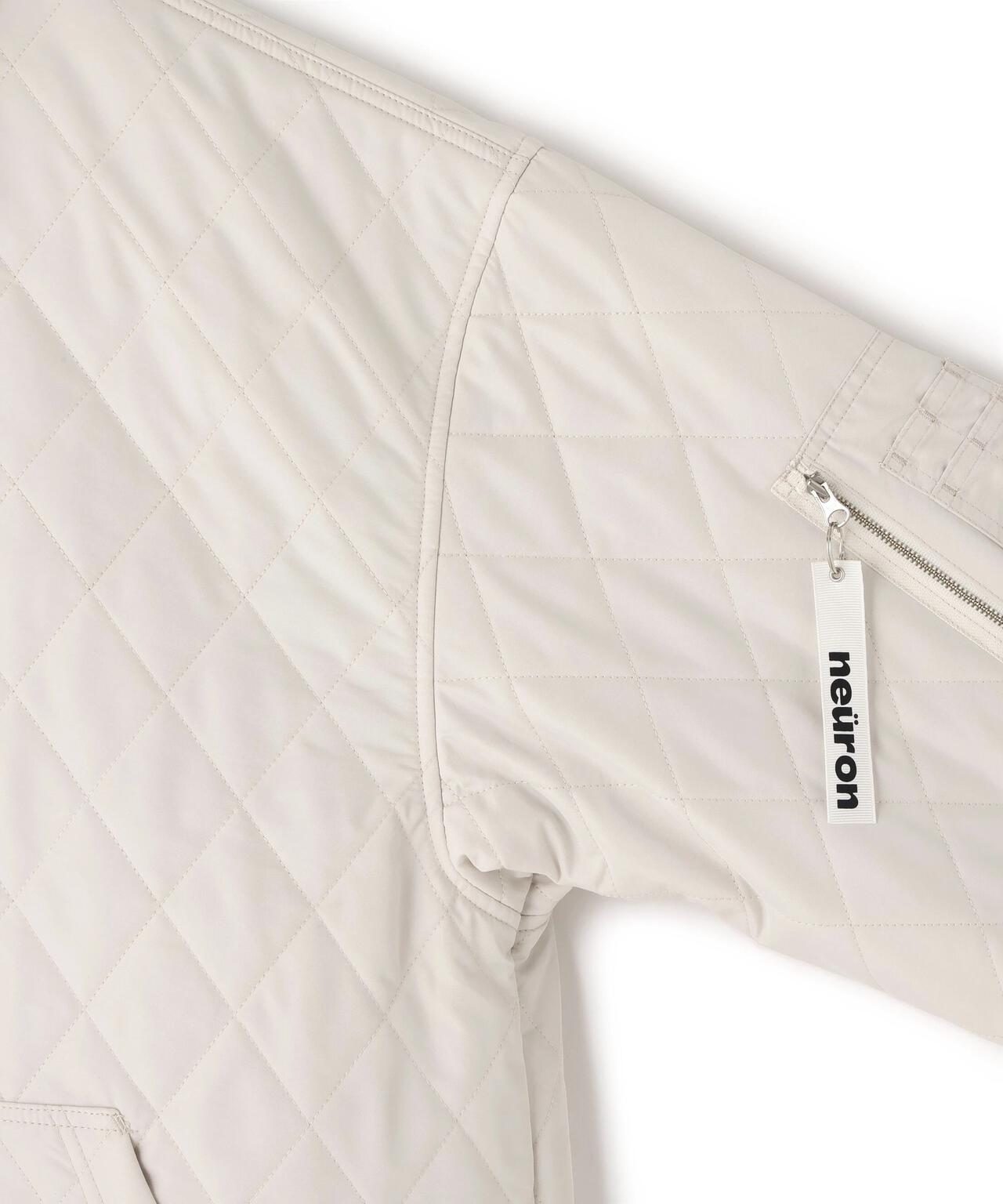 neuron/にゅうろん/キルティングブルゾン