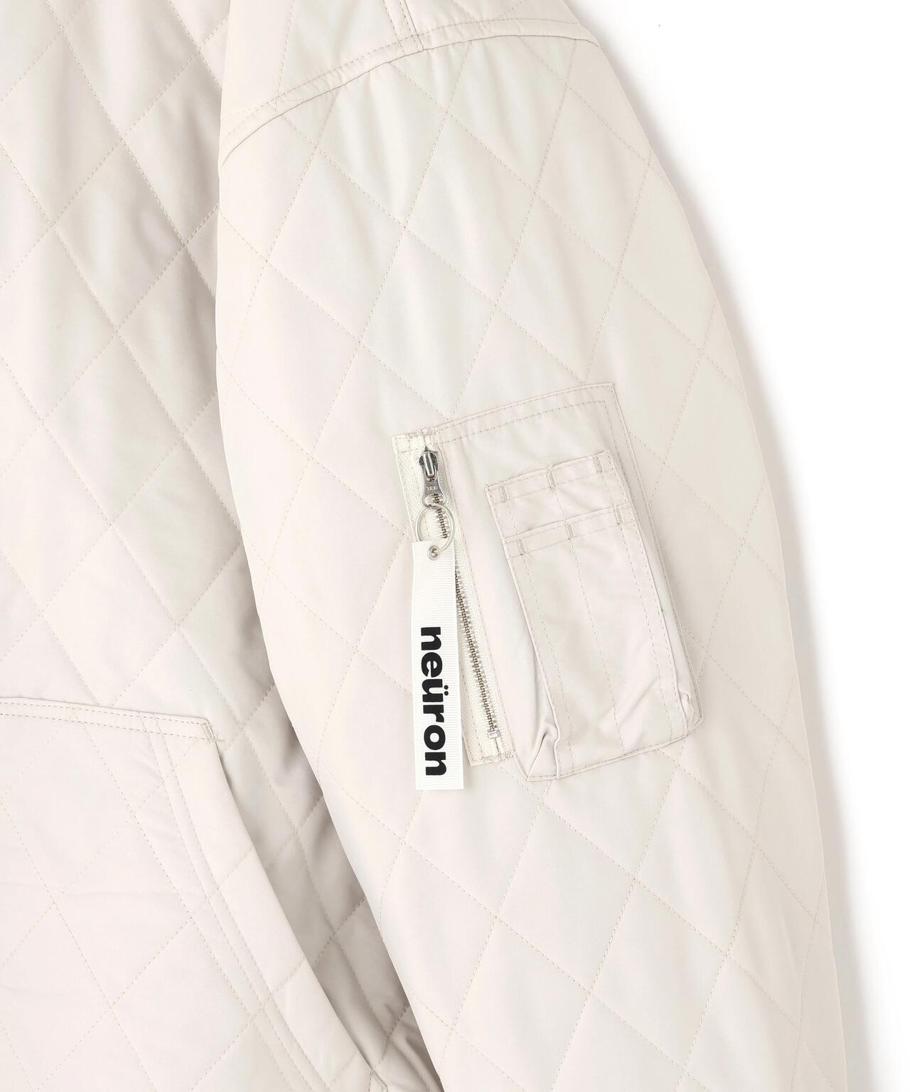 neuron/にゅうろん/キルティングブルゾン