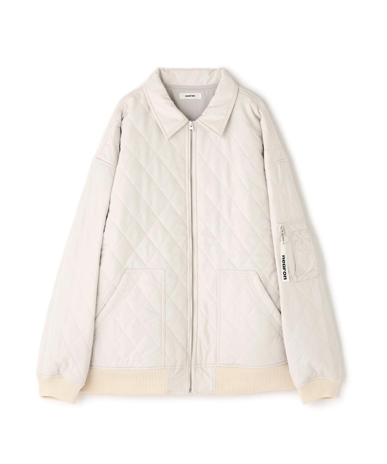 neuron/にゅうろん/キルティングブルゾン