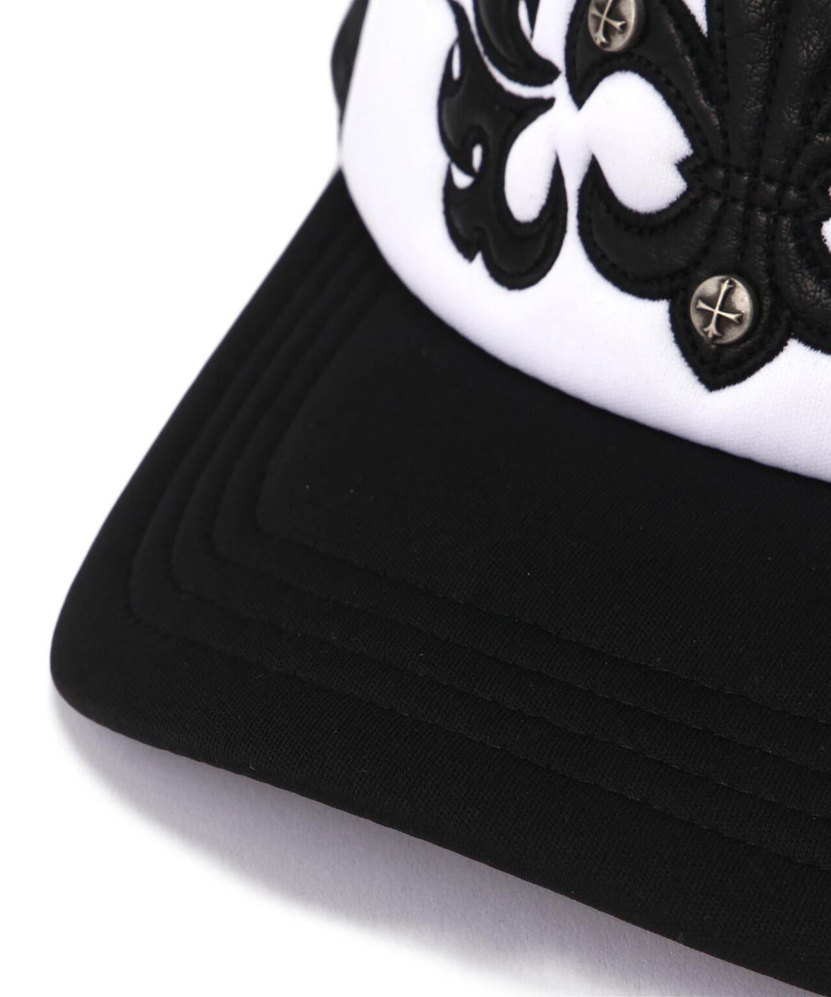SUPPLIER/サプライヤー/FLEUR LEATHER PATCH MESH CAP