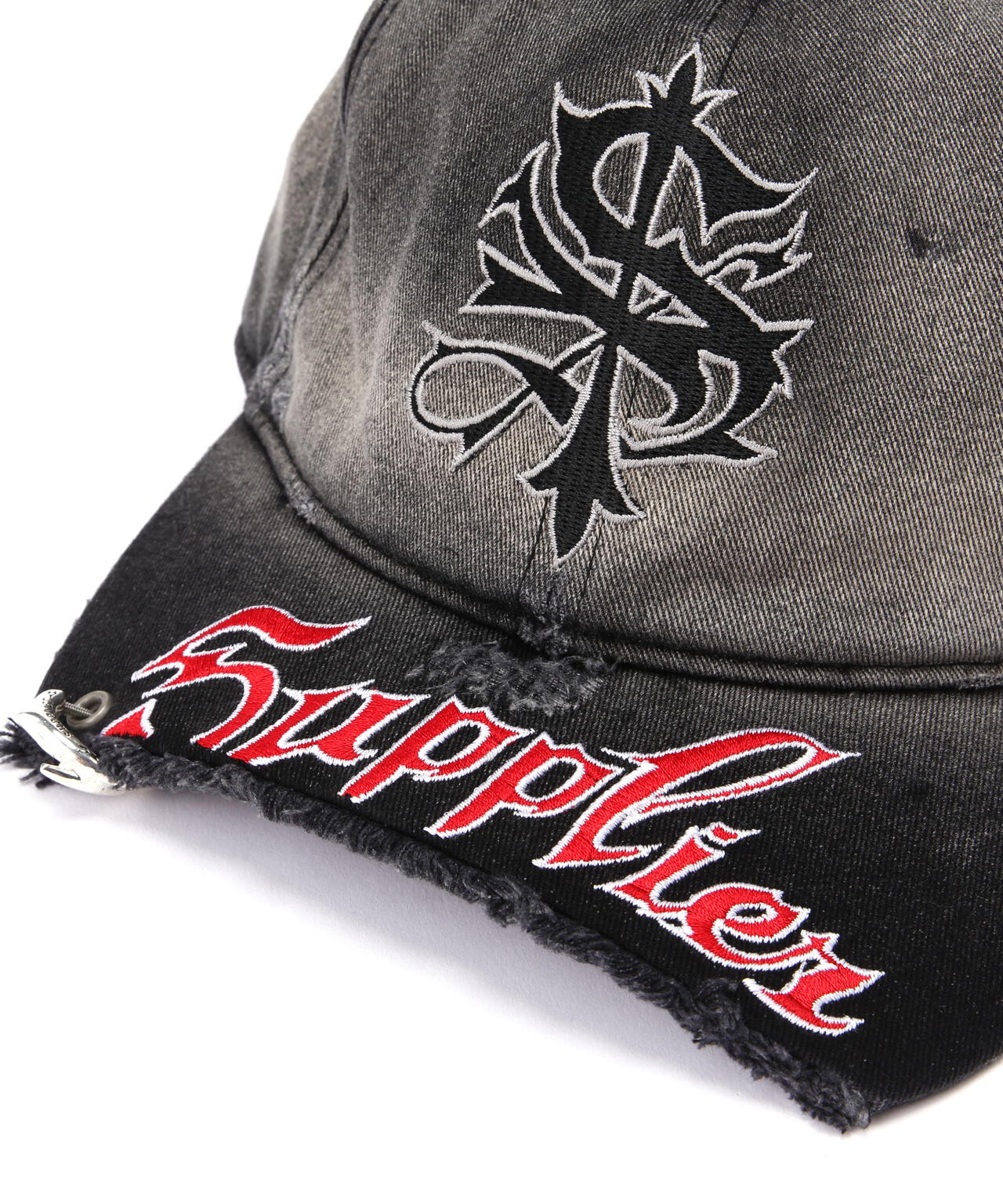 SUPPLIER/サプライヤー/RIPPED BRIM 6 PANEL CAP