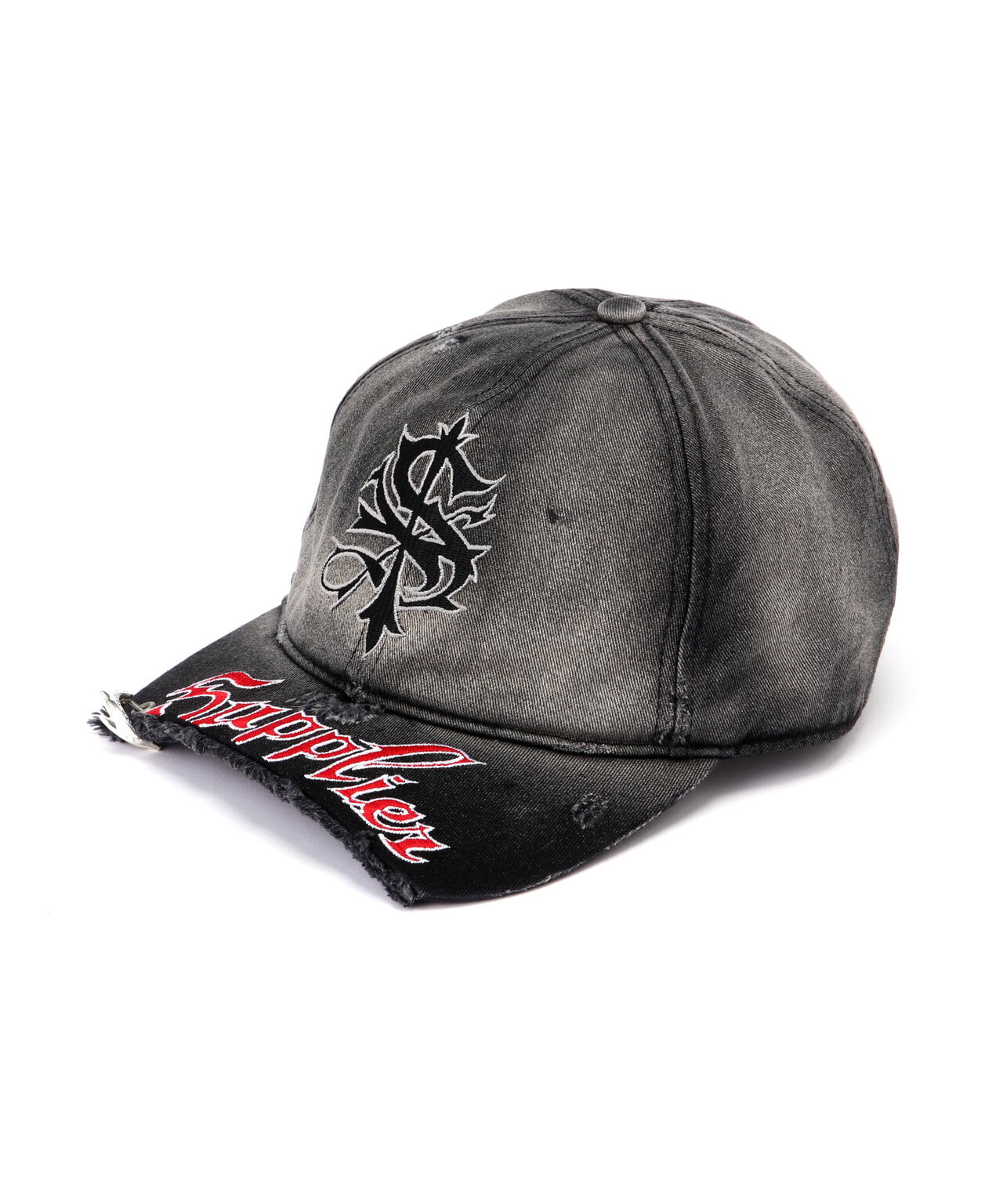 SUPPLIER/サプライヤー/RIPPED BRIM 6 PANEL CAP