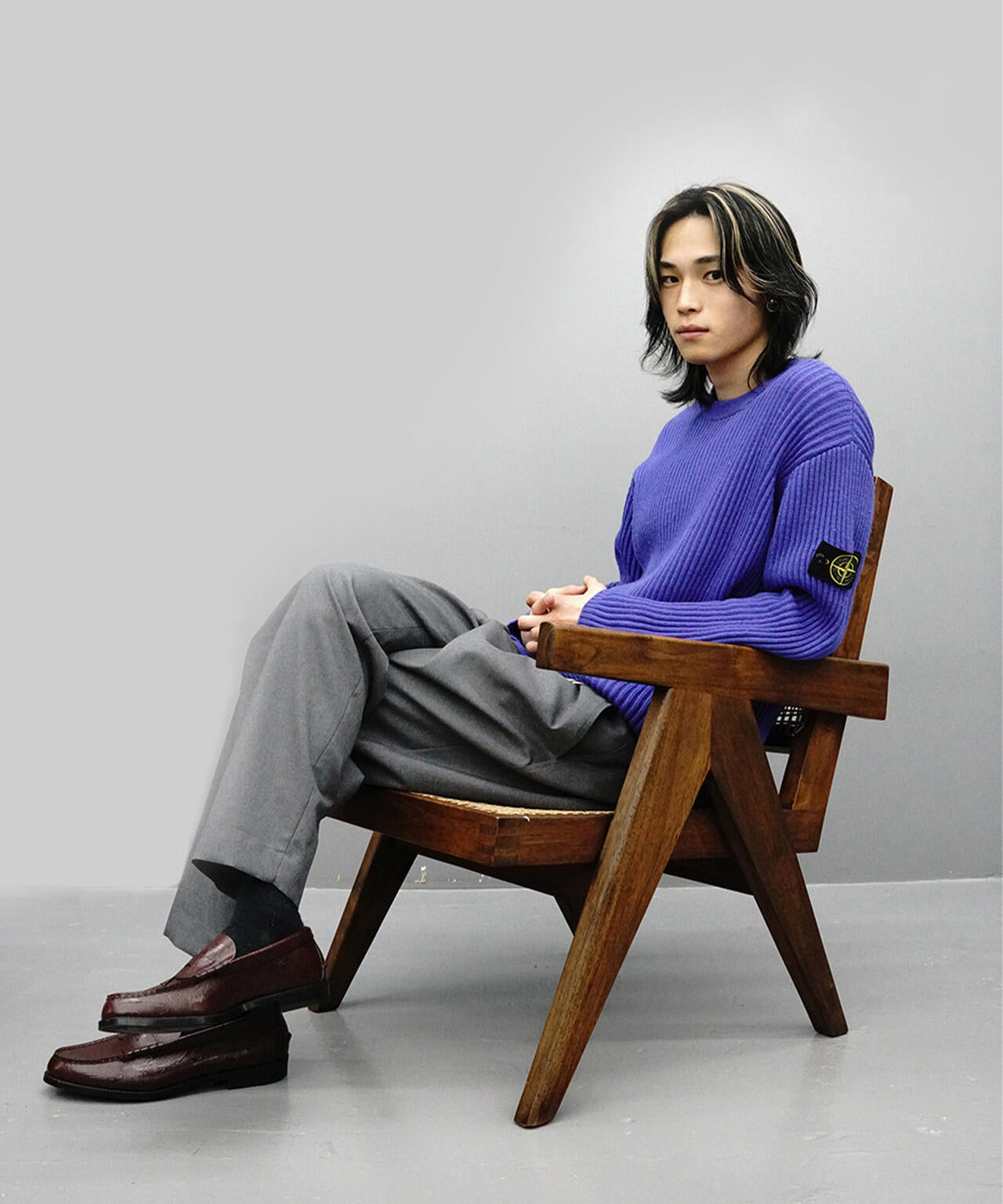 The Kenford Fineshoes/【LHP EXCLUSIVE】WINE PAISLRY LOAFERS