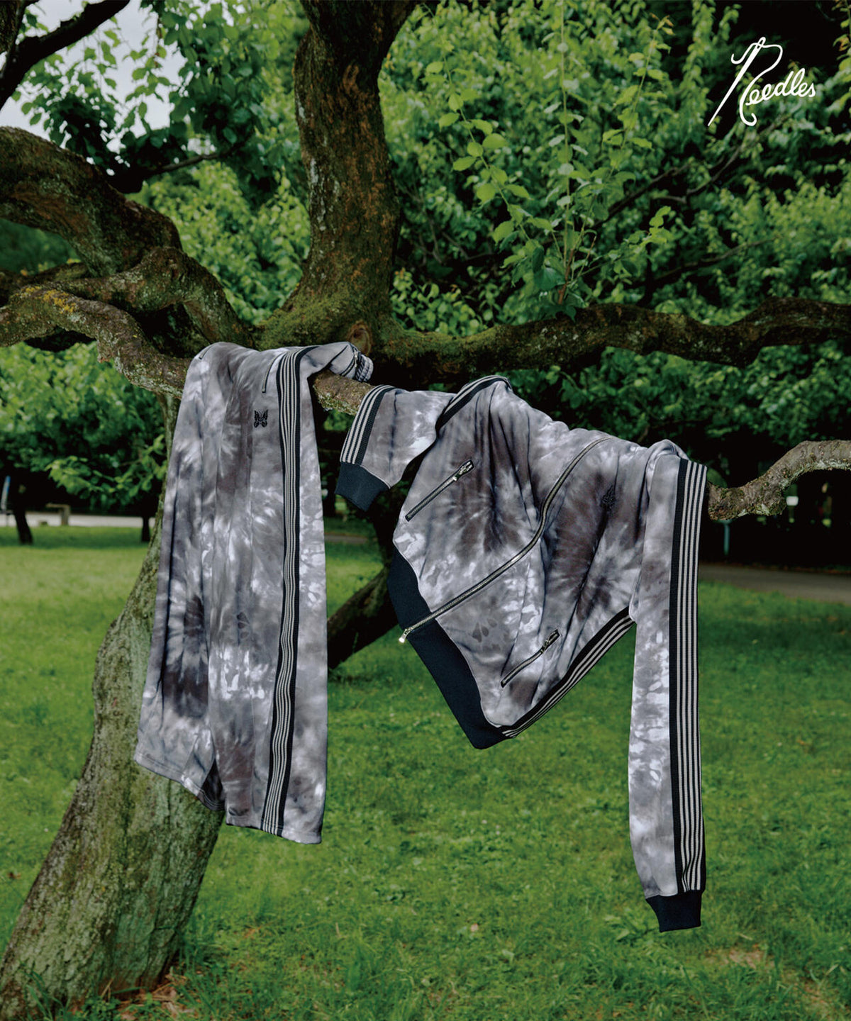 NEEDLES/ニードルズ/【LHP EXCLUSIVE】TRACK PANT POLY SMOOTH - TIE DYE