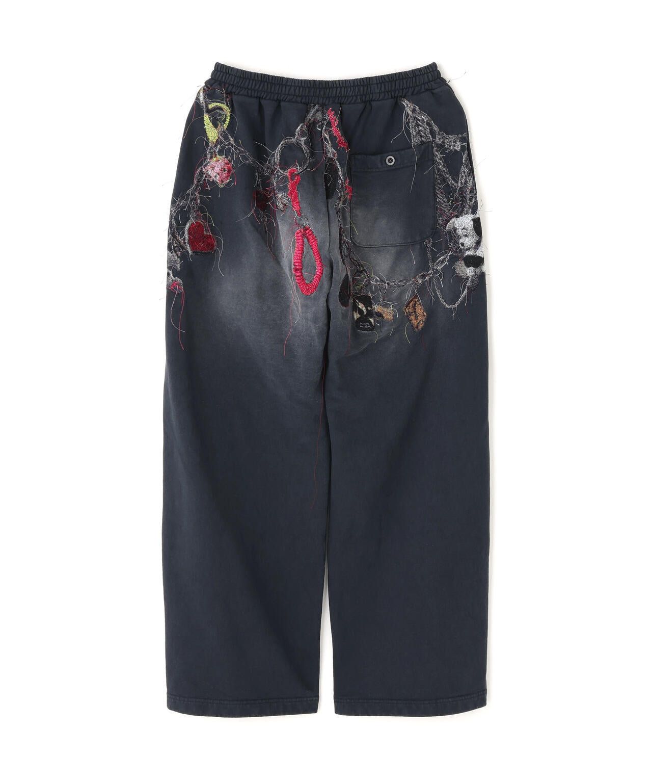 doublet/ダブレット/EMBROIDERED CHAIN SWEATPANTS