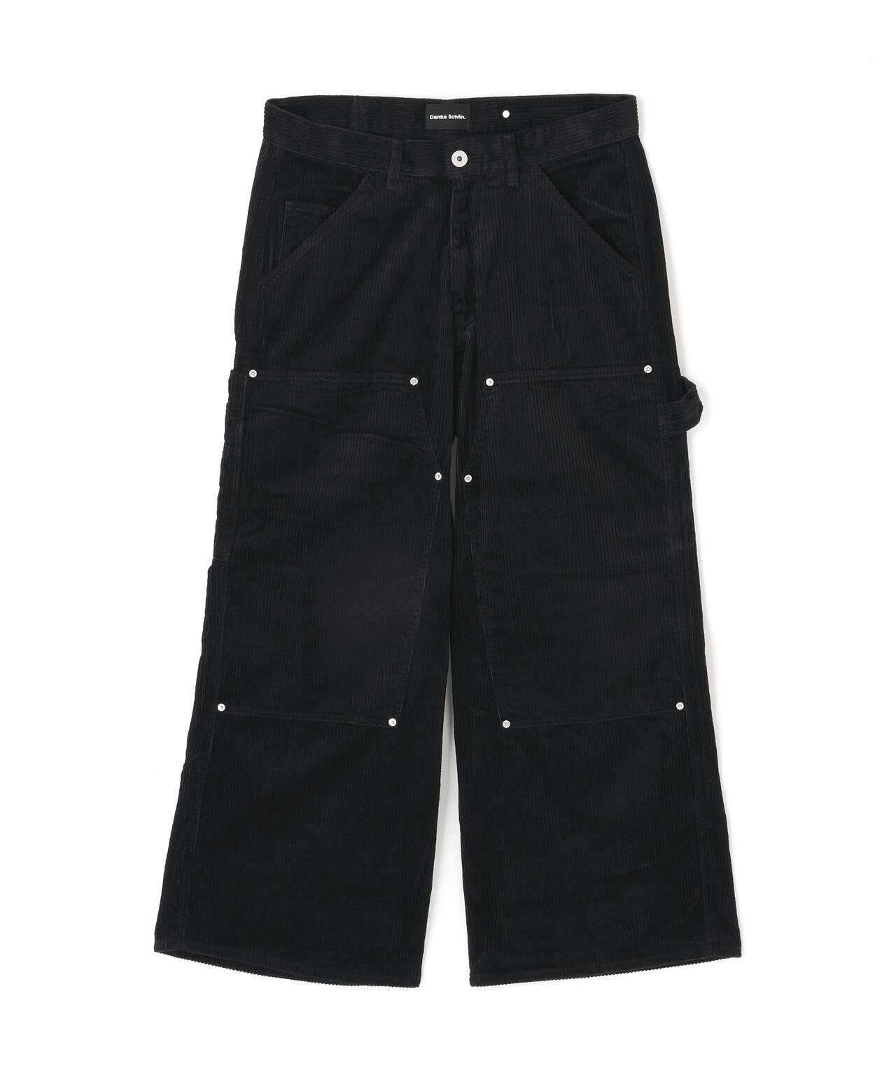 【WEB&DEPOT限定】DankeSchon/ダンケシェーン/CORDUROY W-KNEE PANTS