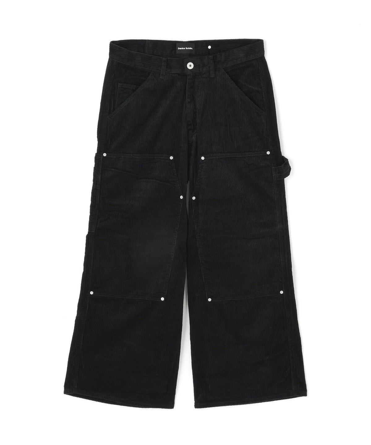 【WEB&DEPOT限定】DankeSchon/ダンケシェーン/CORDUROY W-KNEE PANTS