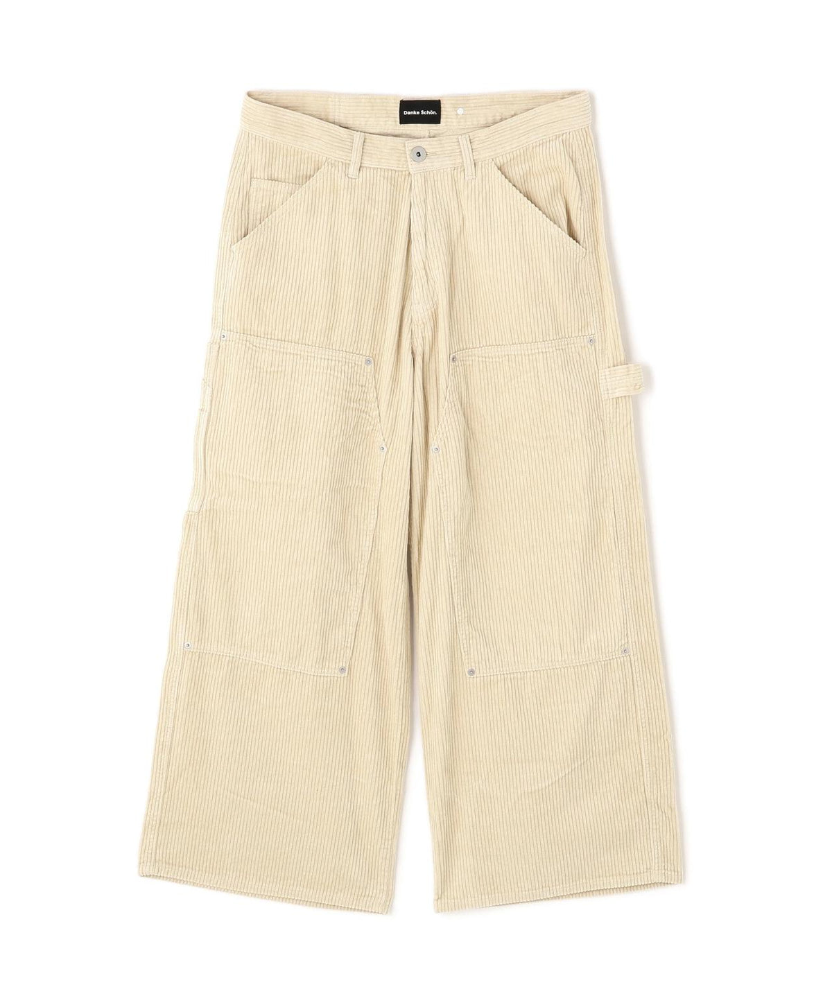 【WEB&DEPOT限定】DankeSchon/ダンケシェーン/CORDUROY W-KNEE PANTS