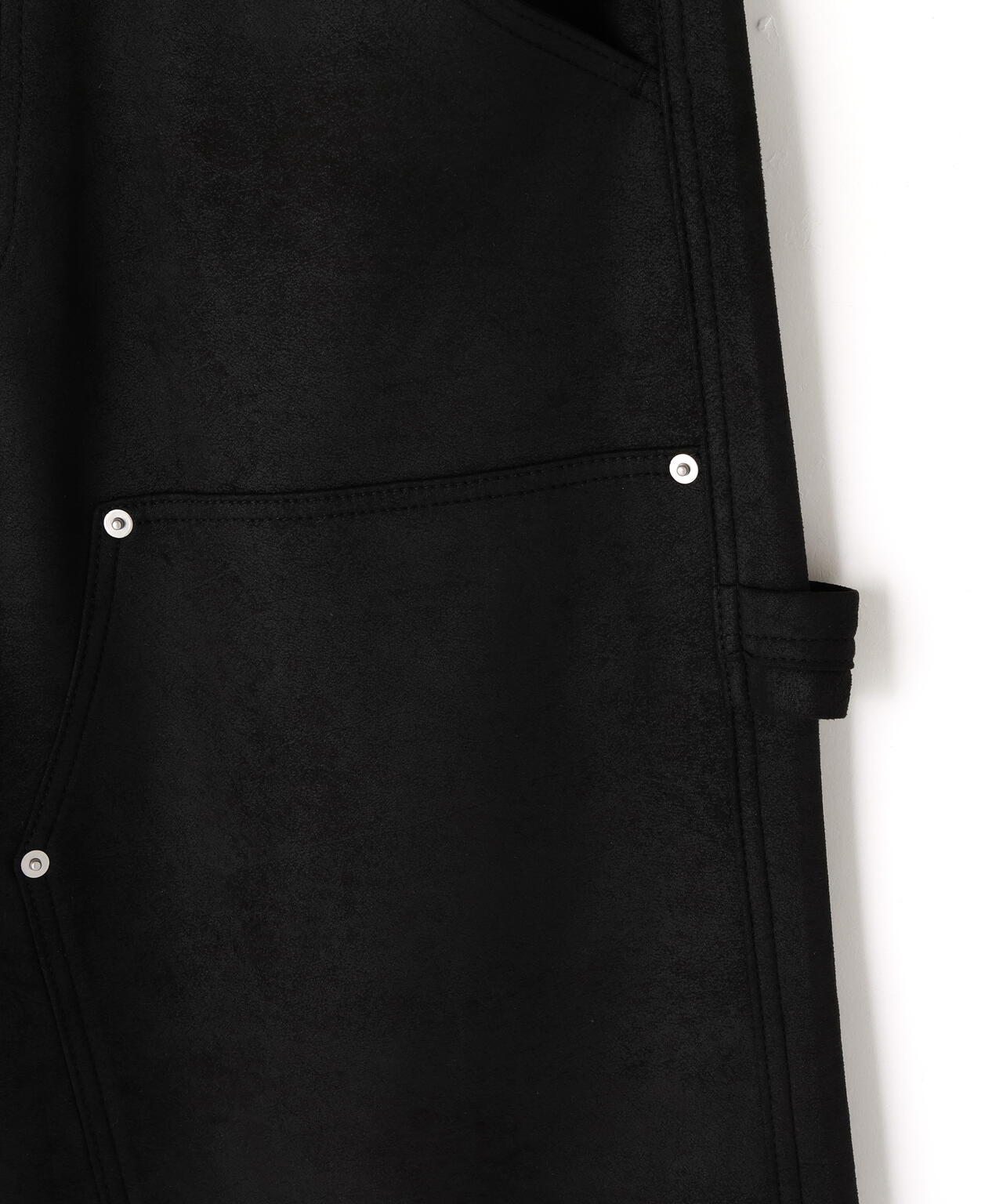 【WEB&DEPOT限定】DankeSchon/ダンケシェーン/ECOSUEDO W-KNEE PANTS