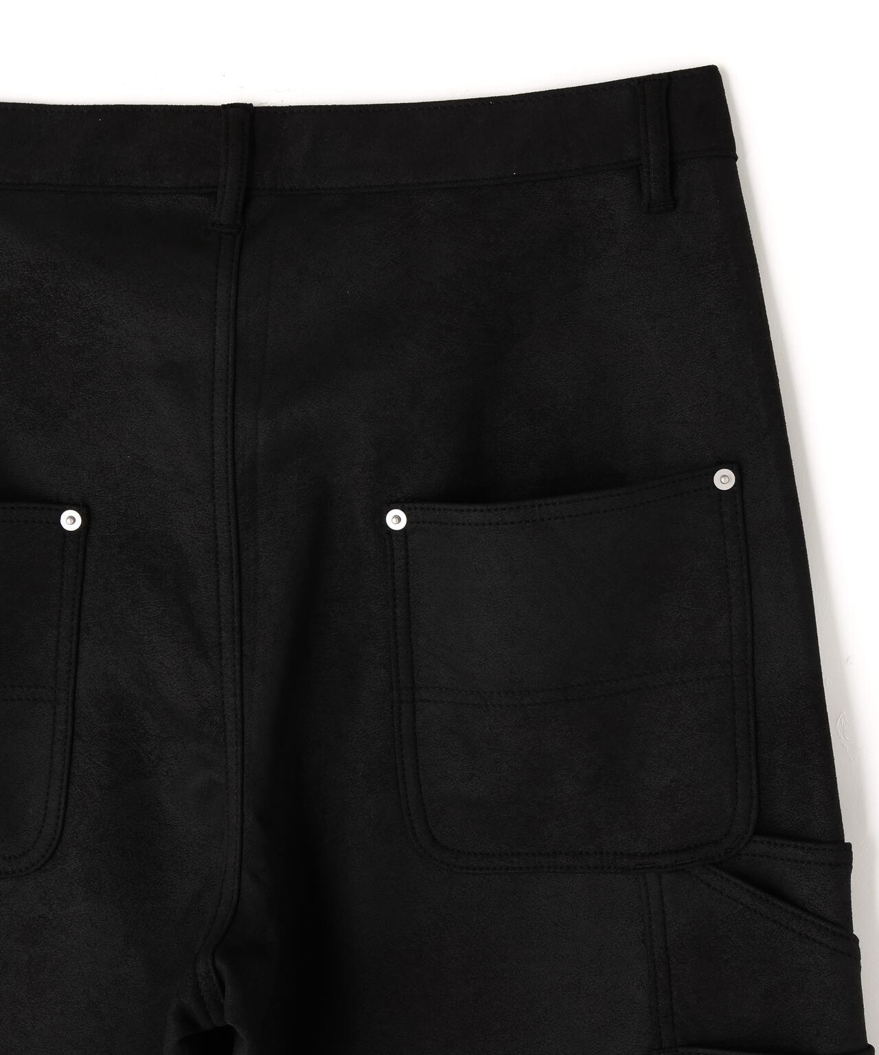 【WEB&DEPOT限定】DankeSchon/ダンケシェーン/ECOSUEDO W-KNEE PANTS