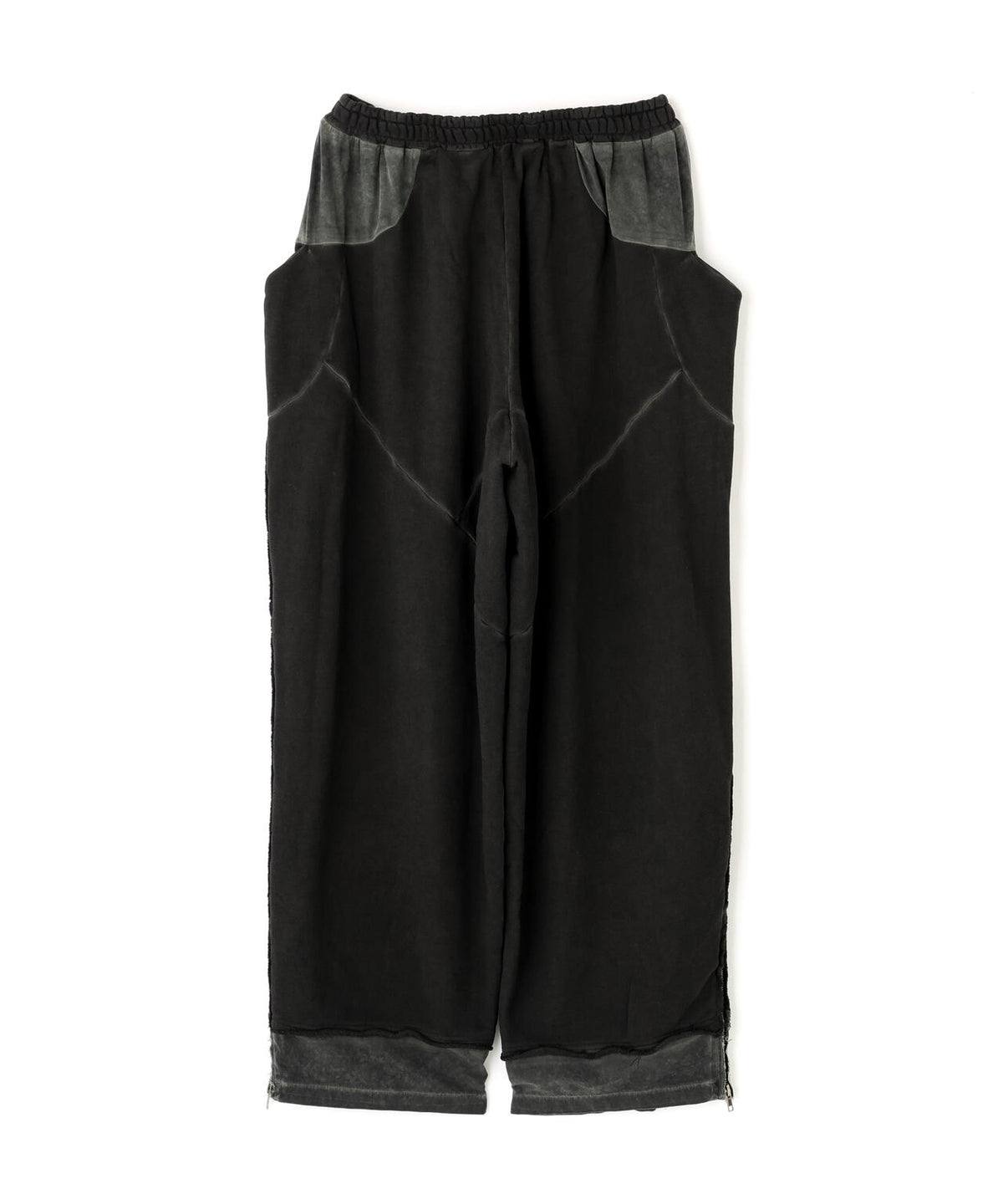 WHITELAND/ホワイトランド/ZIP WIDE SWEAT PANTS