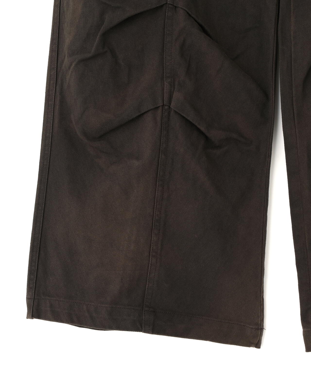 【WEB&DEPOT限定】DankeSchon/ダンケシェーン/TWILL PROCESSING PANTS