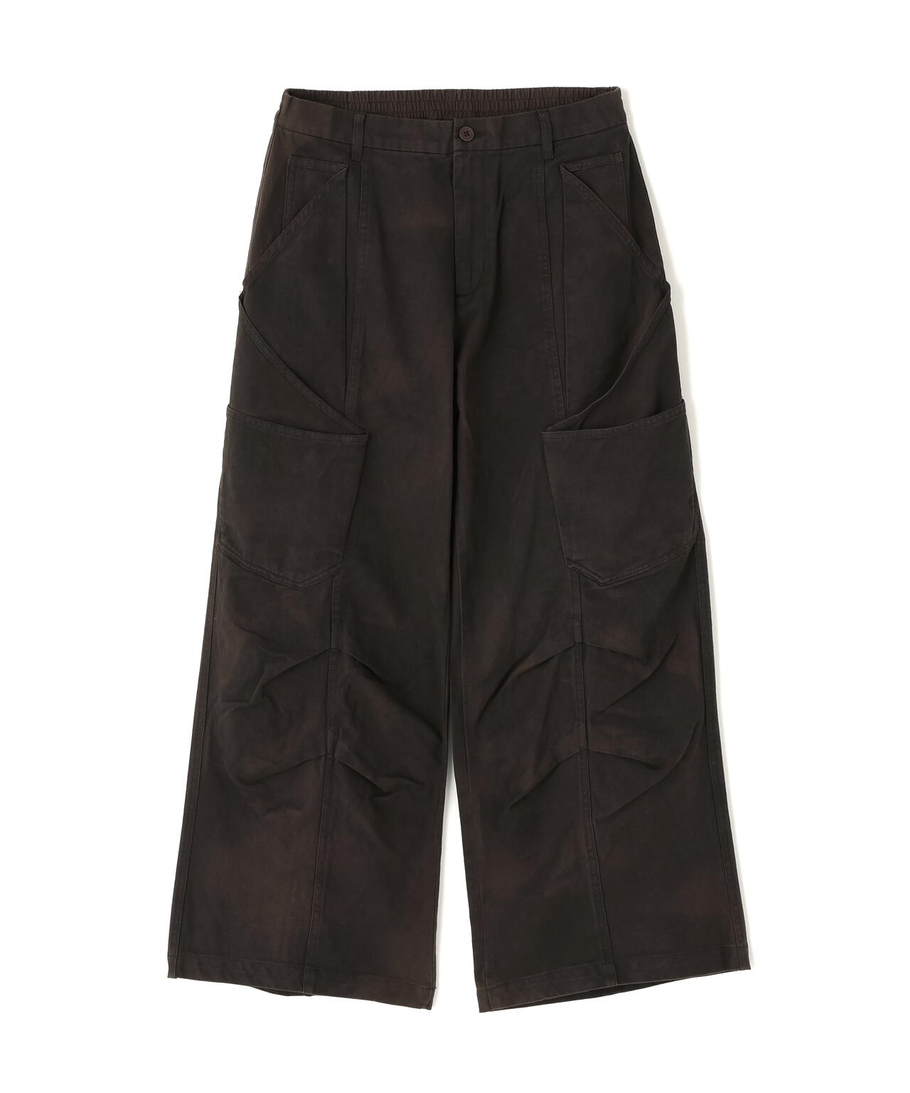 【WEB&DEPOT限定】DankeSchon/ダンケシェーン/TWILL PROCESSING PANTS