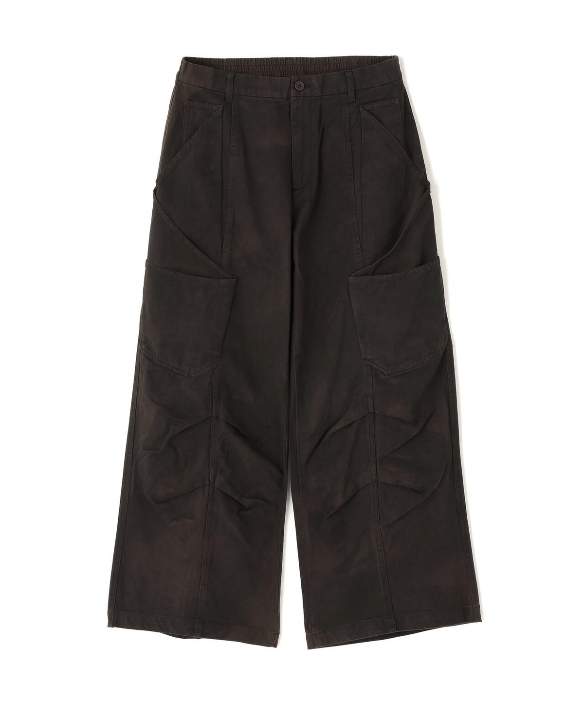 【WEB&DEPOT限定】DankeSchon/ダンケシェーン/TWILL PROCESSING PANTS