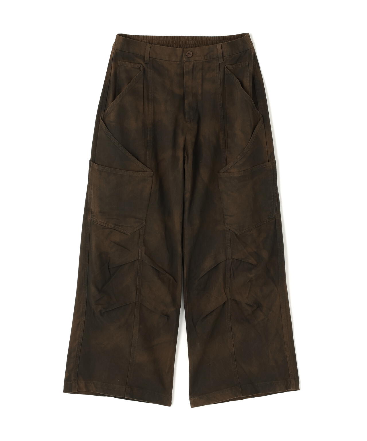 【WEB&DEPOT限定】DankeSchon/ダンケシェーン/TWILL PROCESSING PANTS