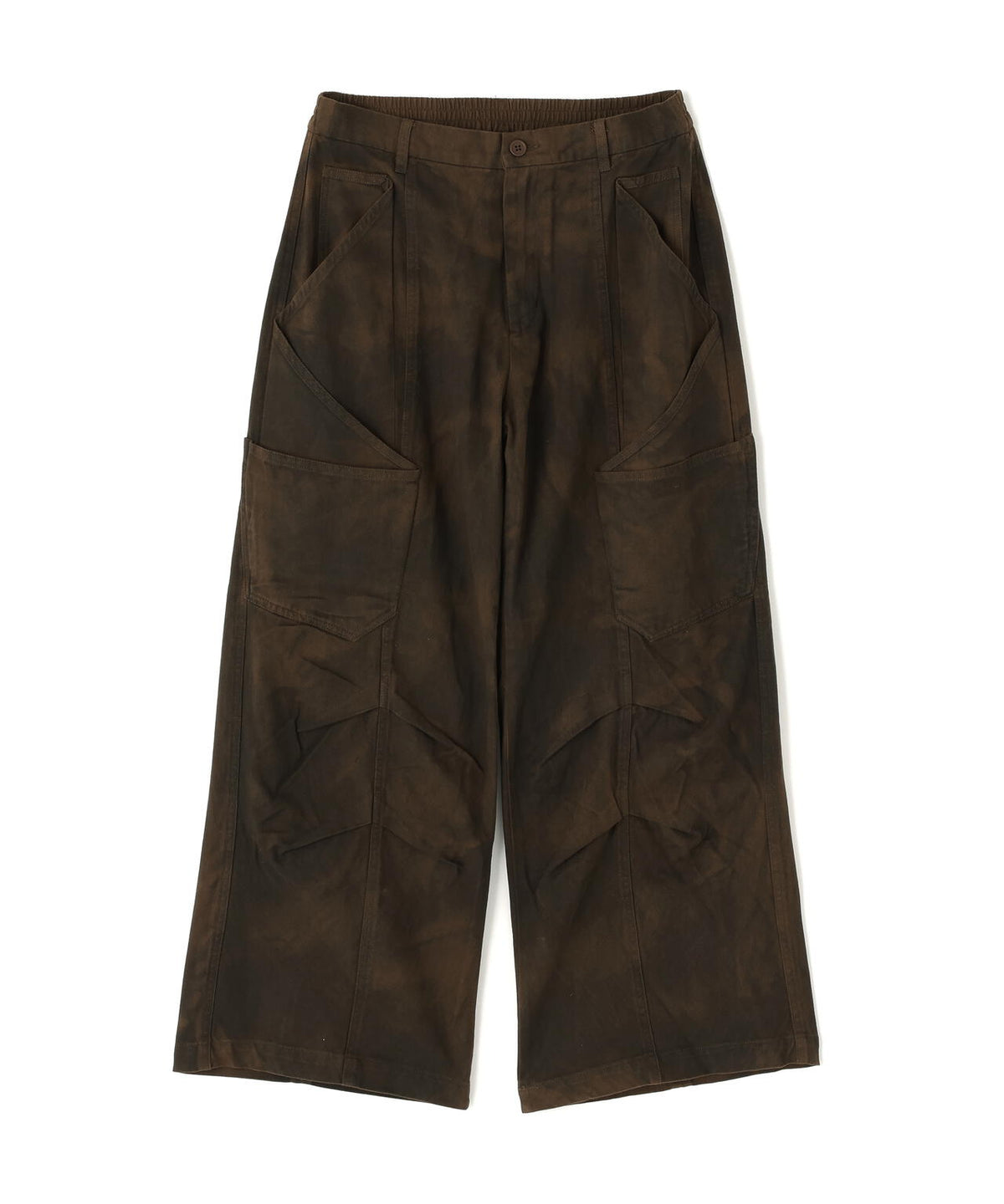 【WEB&DEPOT限定】DankeSchon/ダンケシェーン/TWILL PROCESSING PANTS