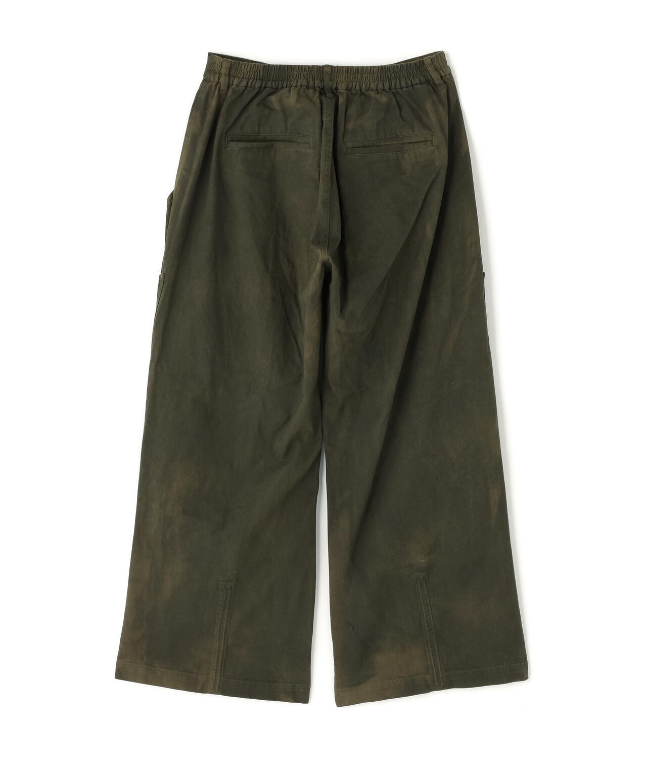 【WEB&DEPOT限定】DankeSchon/ダンケシェーン/TWILL PROCESSING PANTS