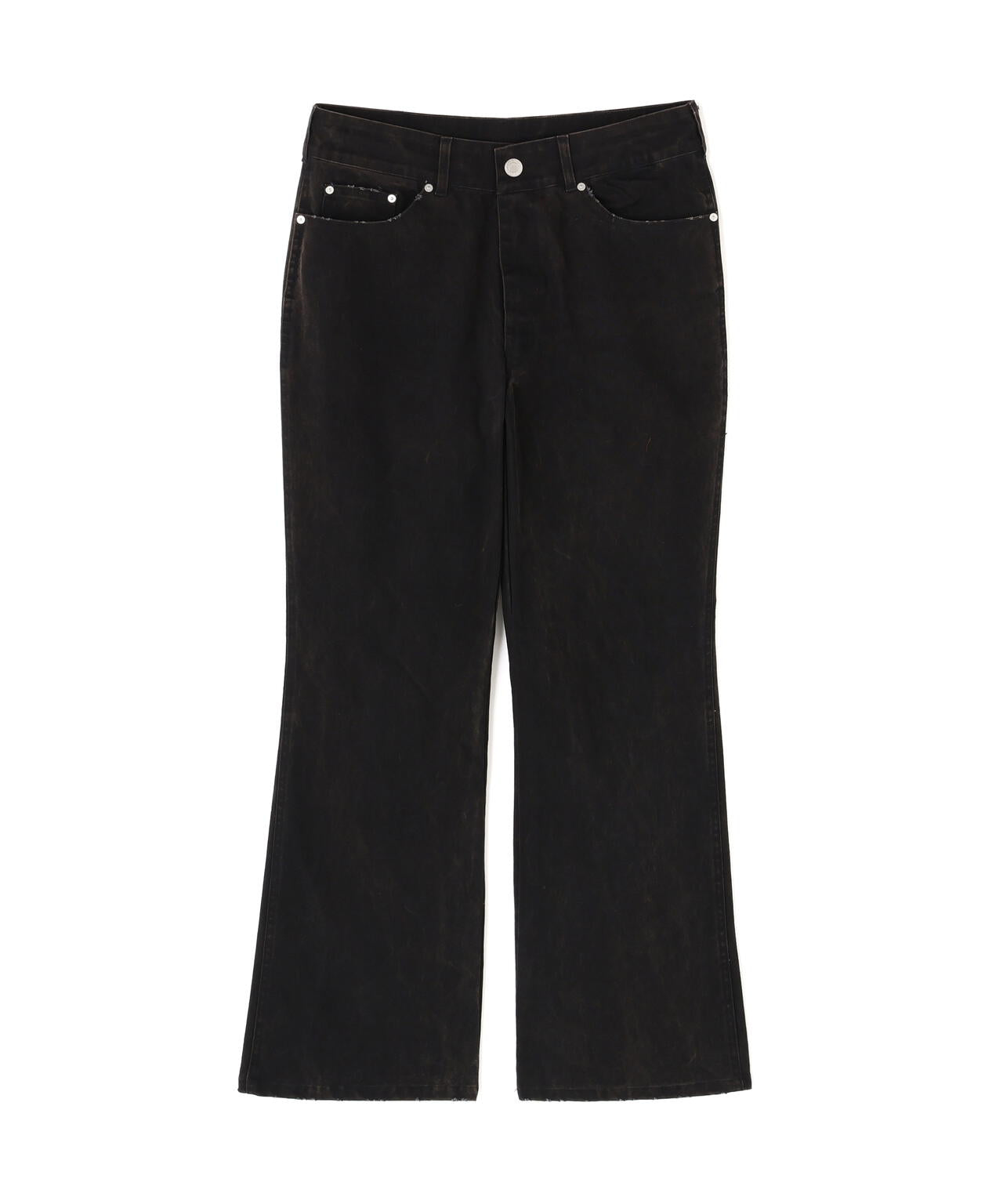 WHITELAND/ホワイトランド/DUCK FLARE PANTS