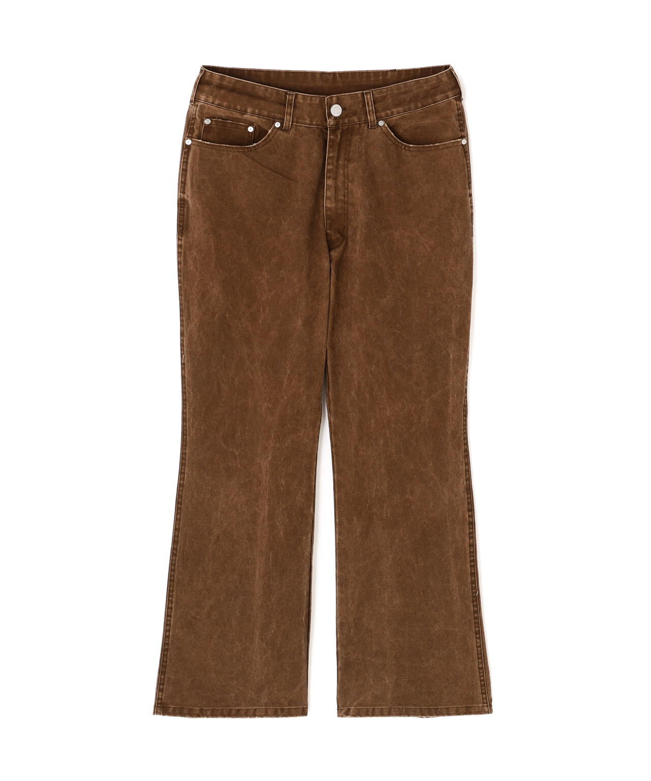 WHITELAND/ホワイトランド/DUCK FLARE PANTS