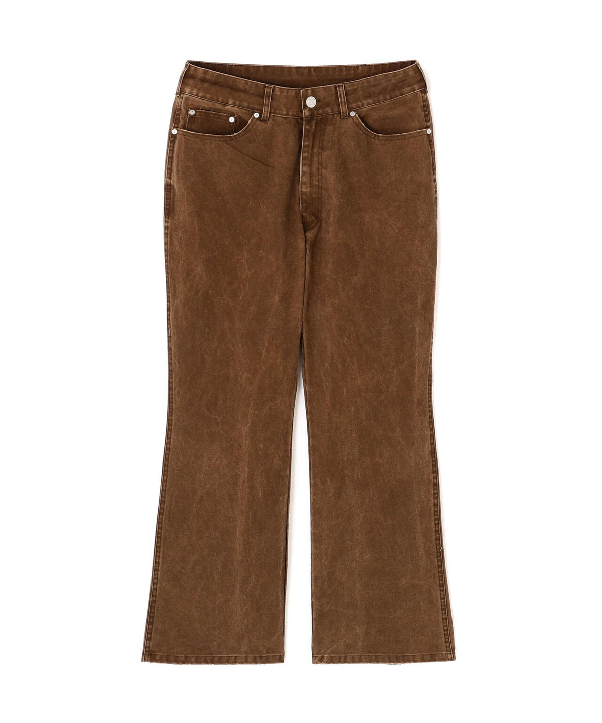 WHITELAND/ホワイトランド/DUCK FLARE PANTS