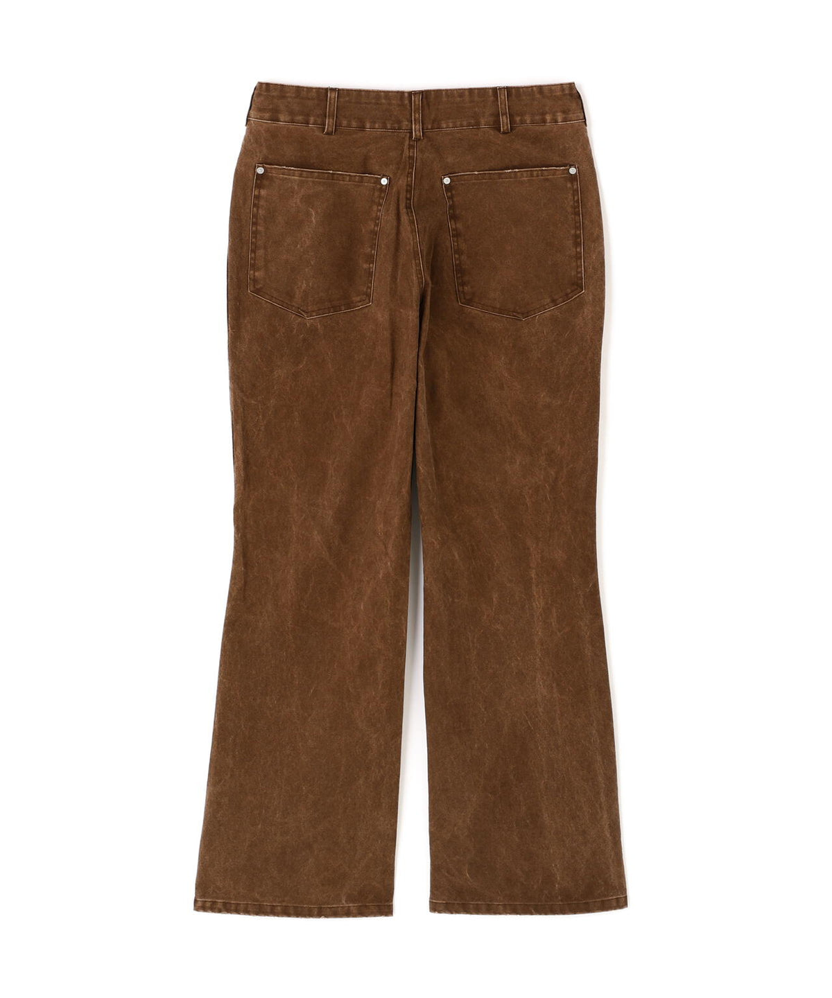 WHITELAND/ホワイトランド/DUCK FLARE PANTS