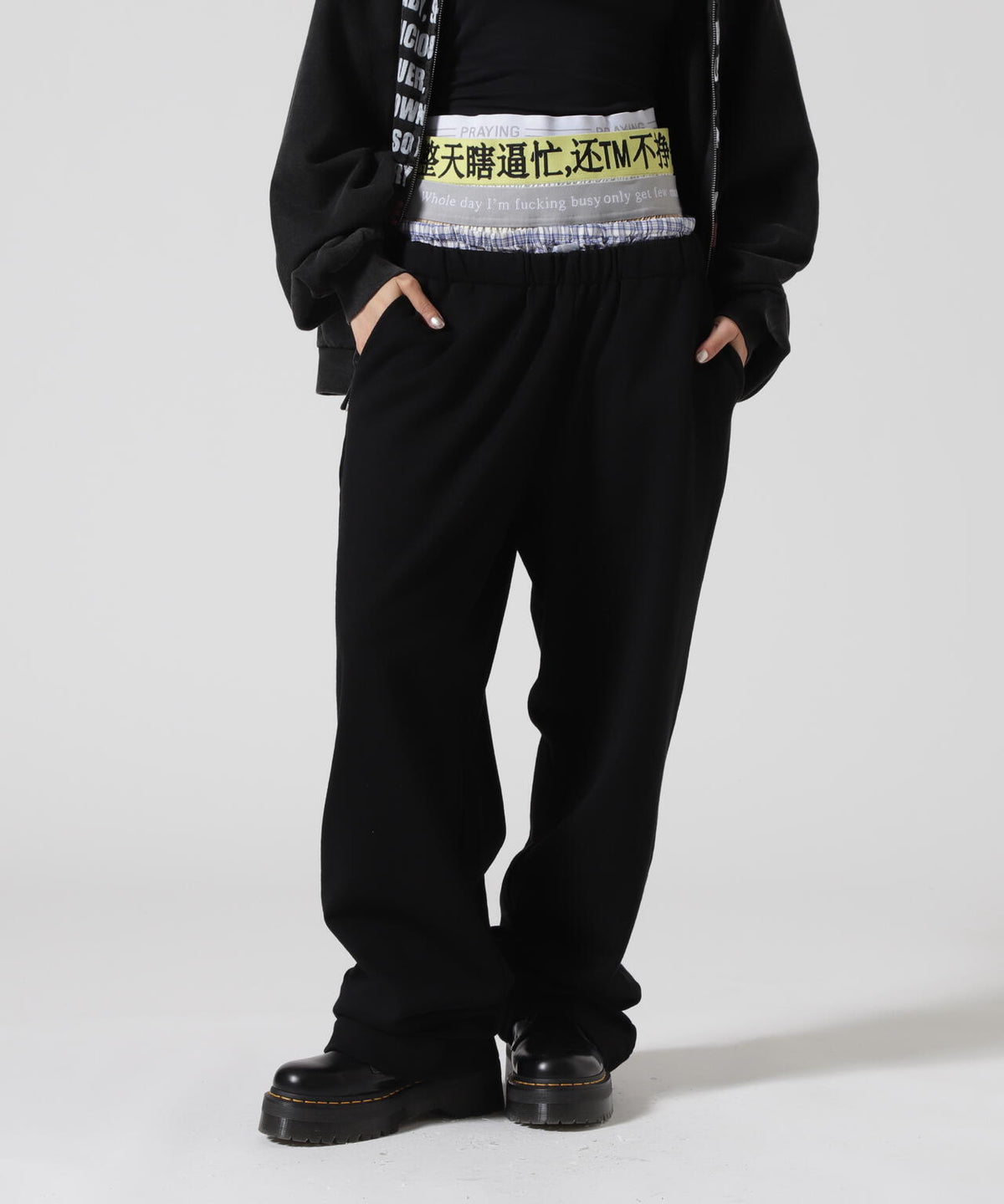 Praying/プレイング/BUSY BOXER SHORT SWEAT PANTS