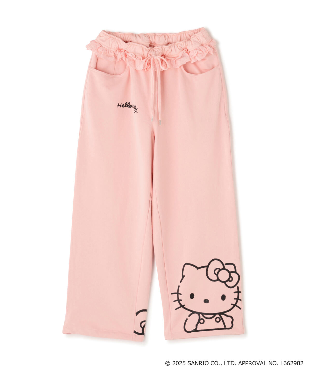 littlesunnybite/リトルサニーバイト/hello kitty x little sunny bite sweat pants