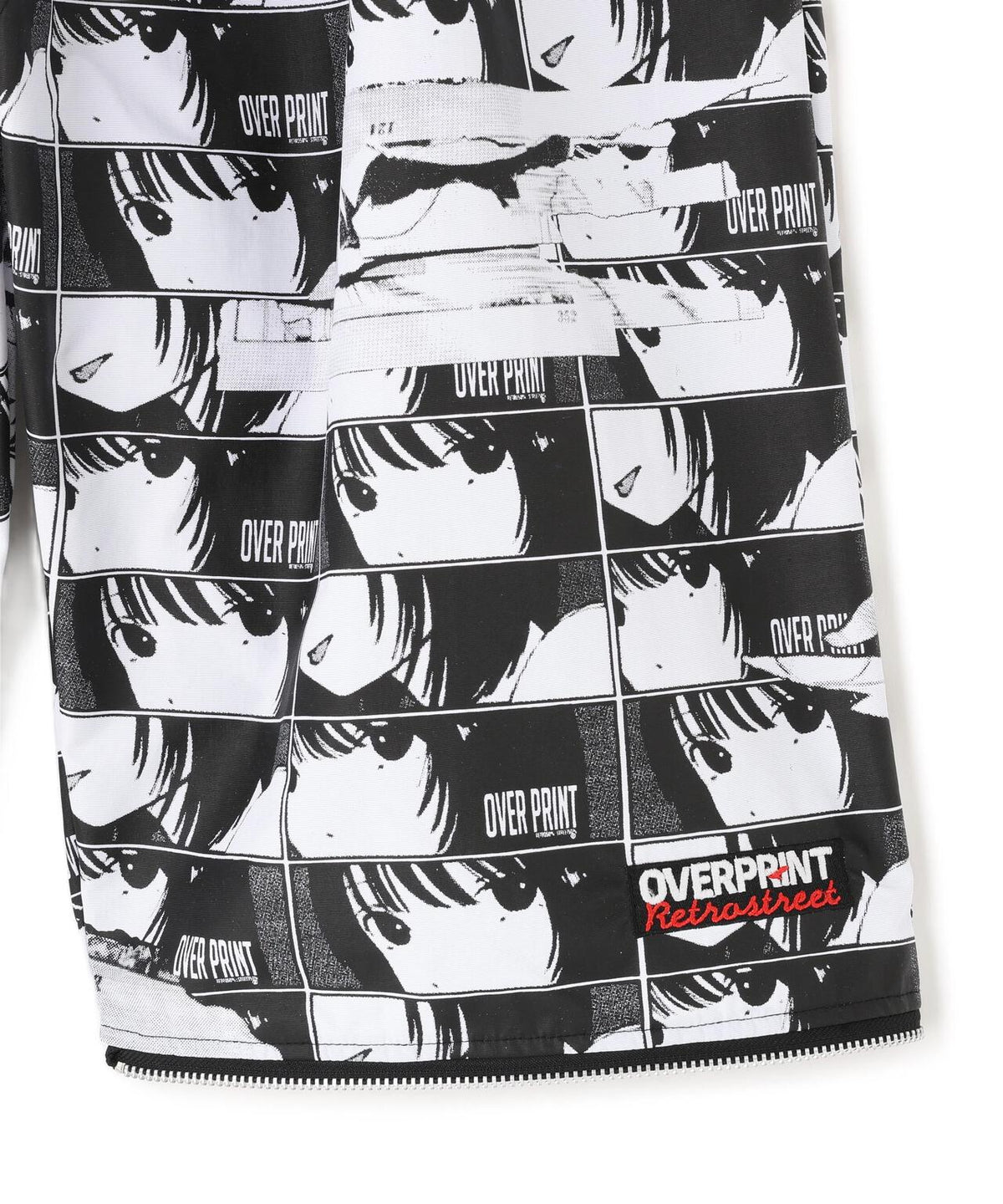overprint/オーバープリント/FACE KNEE ZIP PANTS