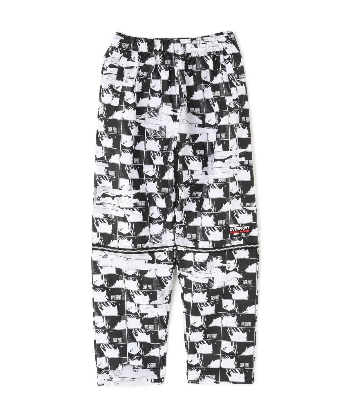 overprint/オーバープリント/FACE KNEE ZIP PANTS