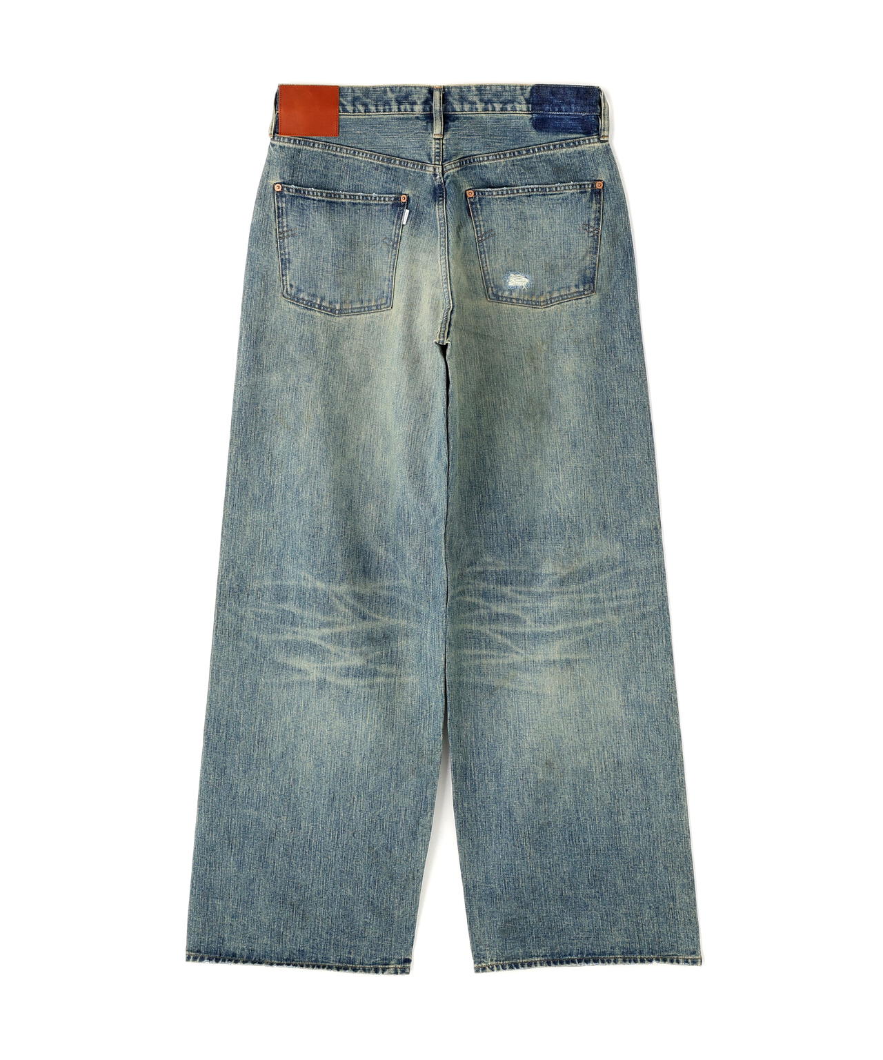 SUGARHILL/シュガーヒル/DAMAGED MODERN DENIM PANTS WIDE CUT