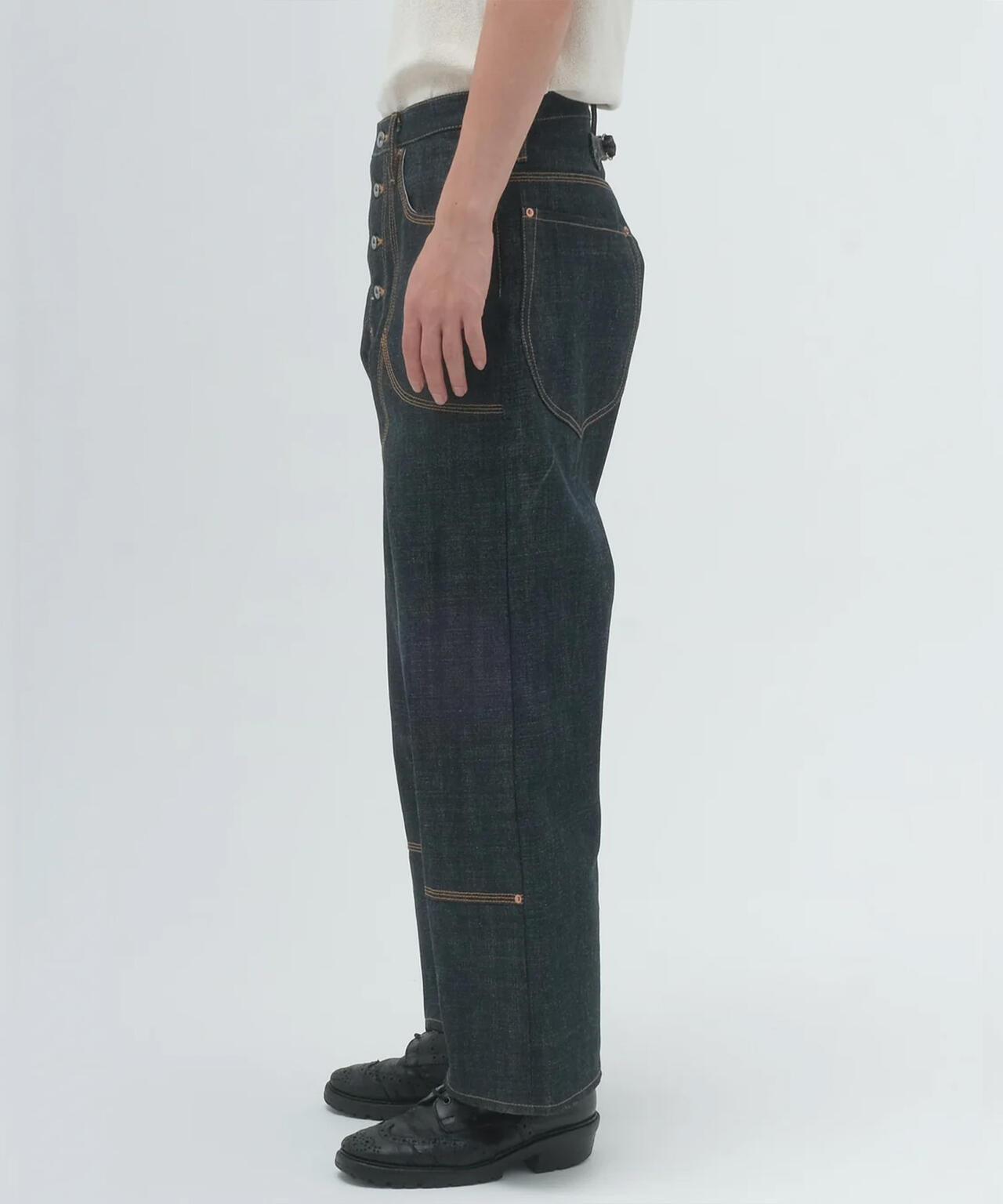 SUGARHILL/シュガーヒル/CLASSIC DOUBLE KNEE DENIM PANTS