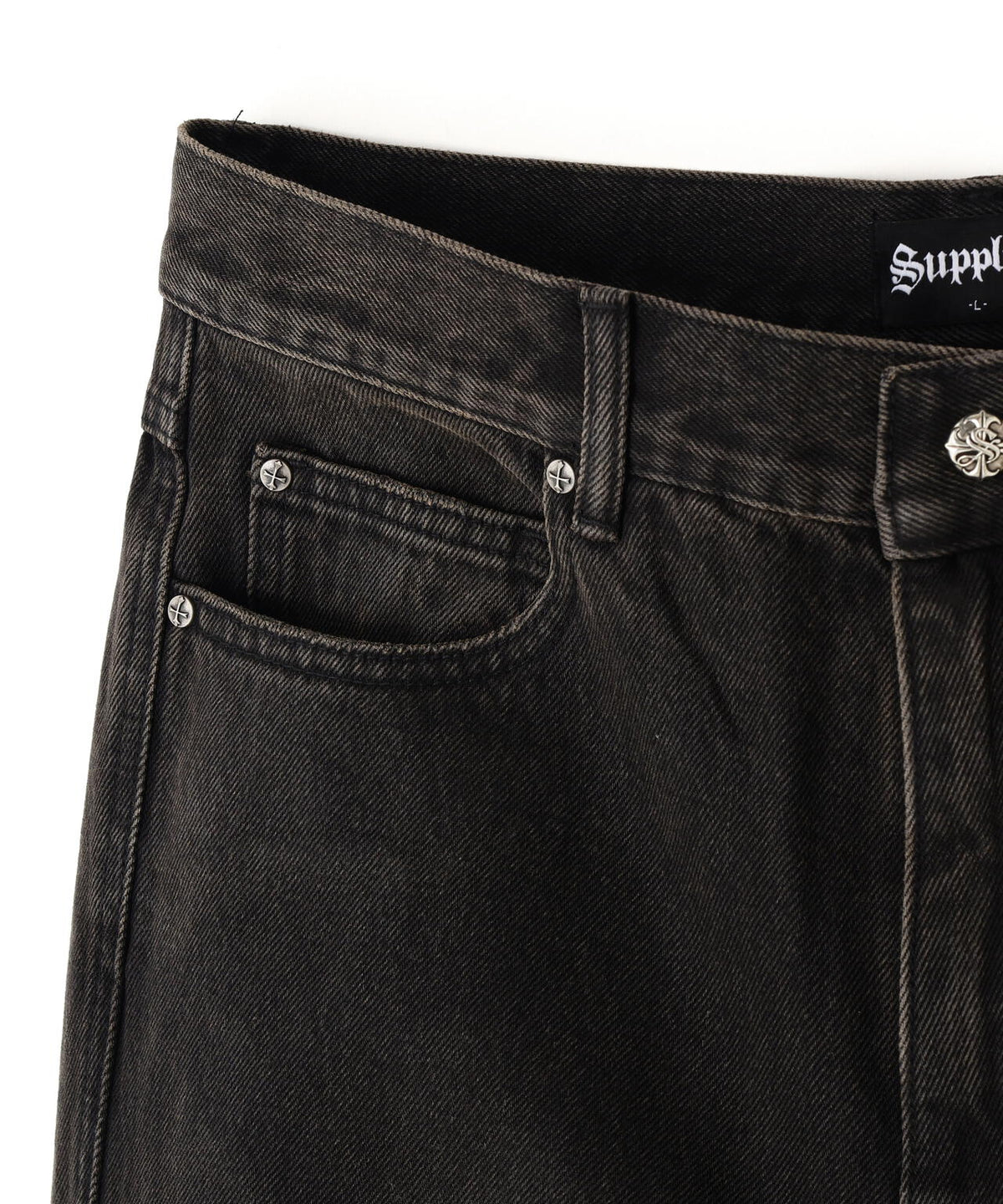 SUPPLIER/サプライヤー/SWITCHING PIACED BAGGY JEANS