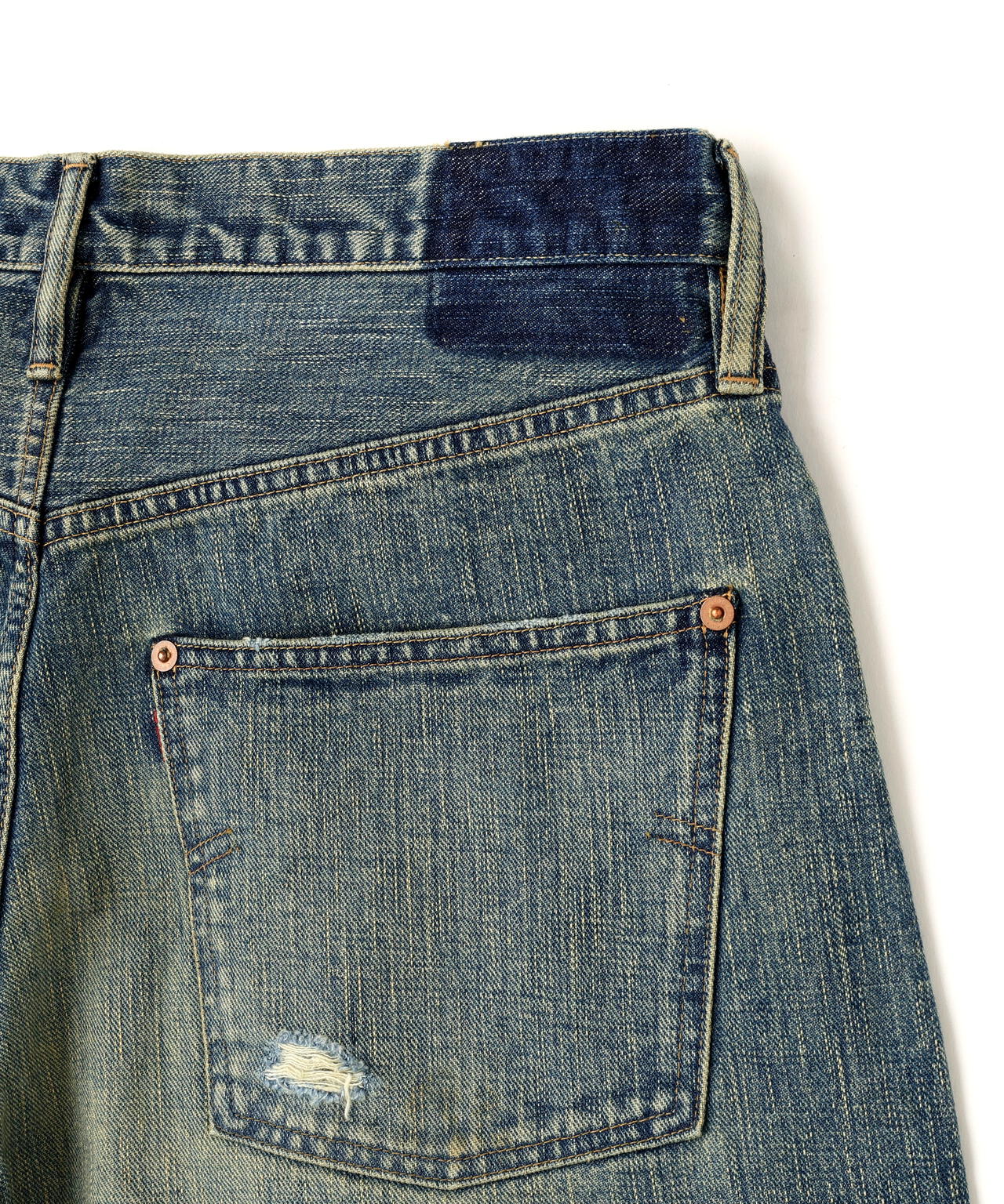 SUGARHILL/シュガーヒル/DAMAGED MODERN DENIM PANTS SHORTS