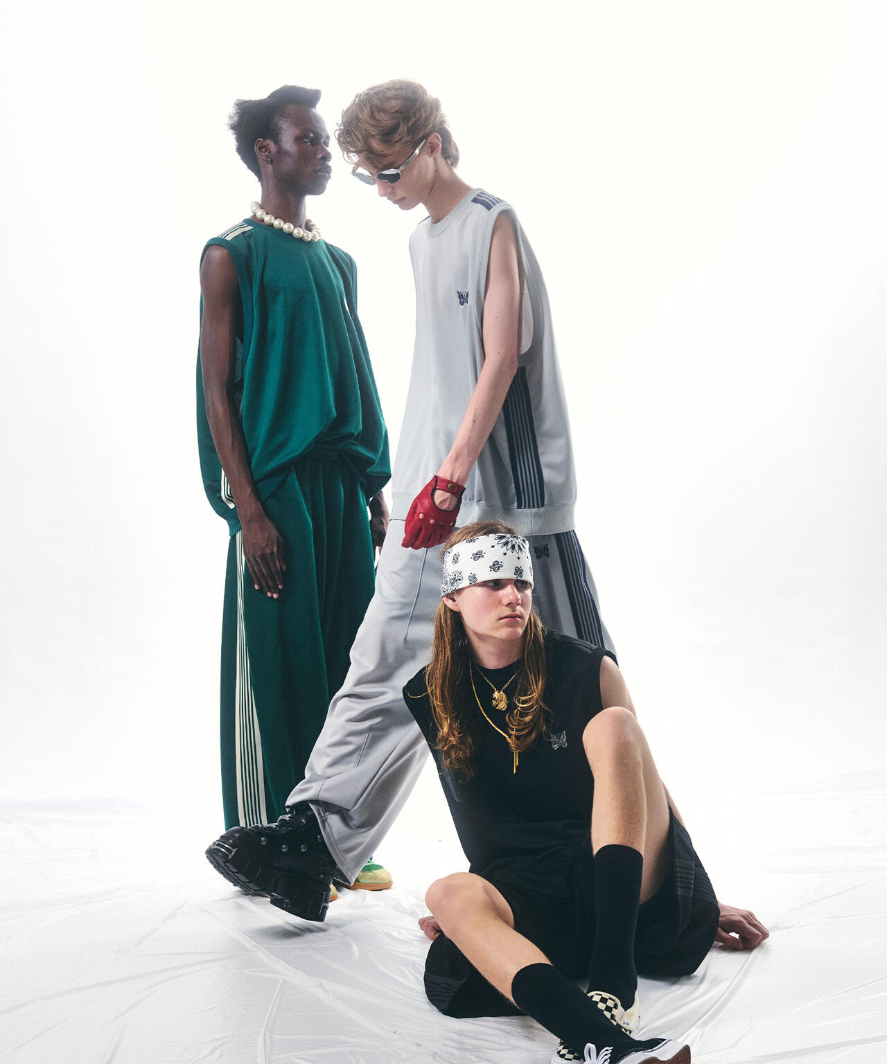 NEEDLES/ニードルズ/【LHP EXCLUSIVE】TRACK PANT SHORTS - POLY SMOOTH