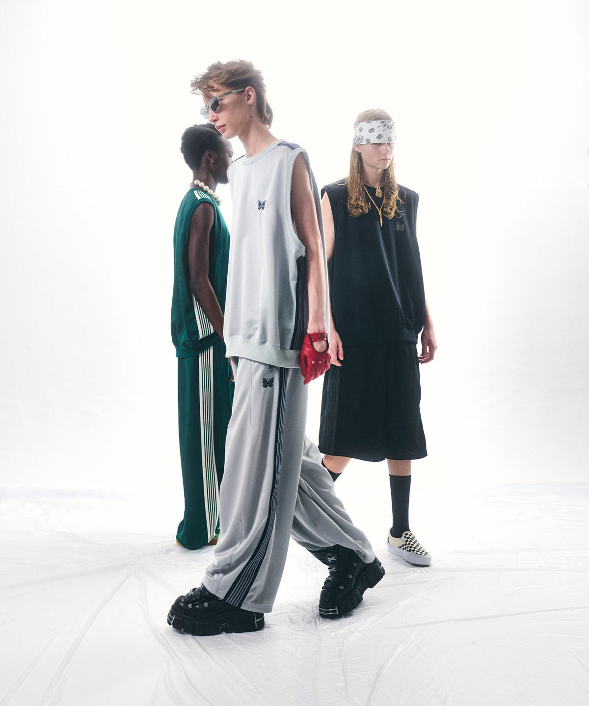 NEEDLES/ニードルズ/【LHP EXCLUSIVE】TRACK PANT SHORTS - POLY SMOOTH