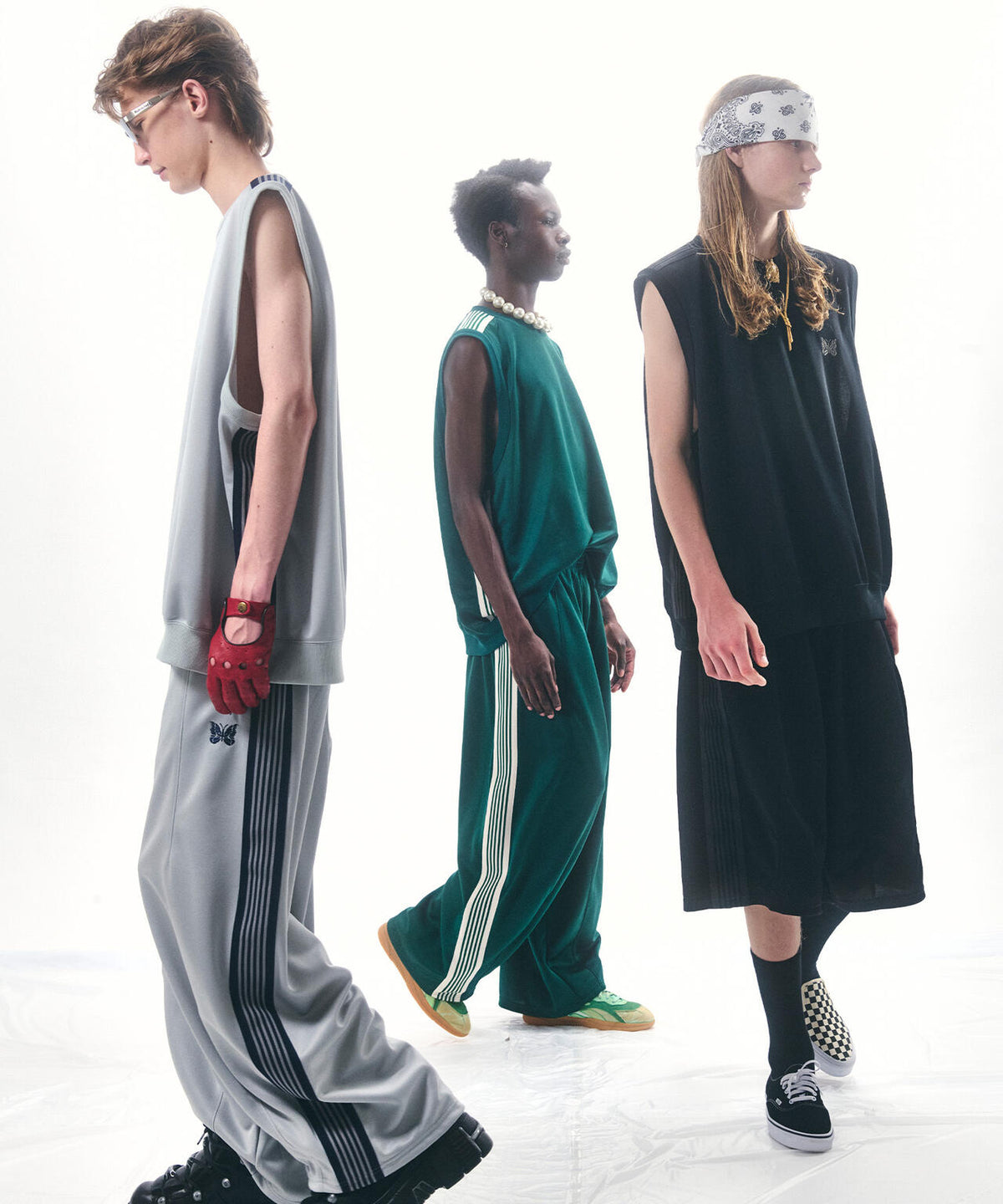 NEEDLES/ニードルズ/【LHP EXCLUSIVE】TRACK PANT SHORTS - POLY SMOOTH