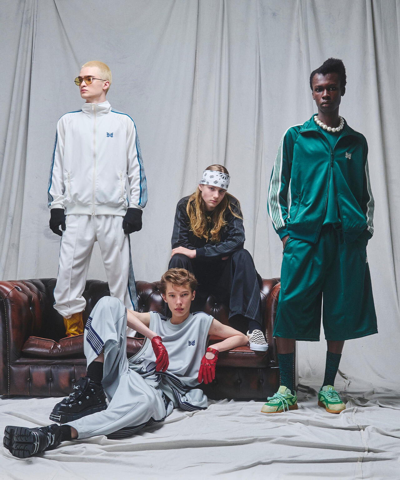 NEEDLES/ニードルズ/【LHP EXCLUSIVE】TRACK PANT SHORTS - POLY SMOOTH