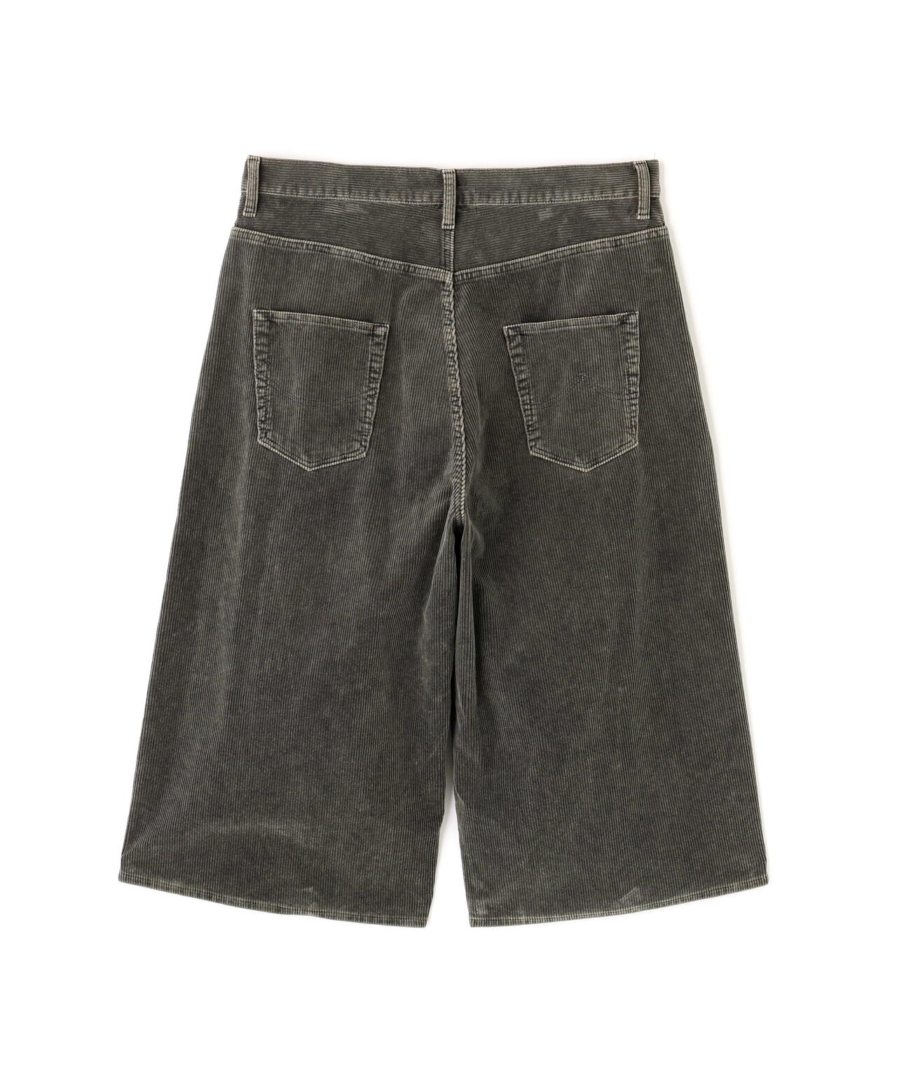 doublet/ダブレット/BONE APPLIQUE CORDUROY CROPPED PANTS