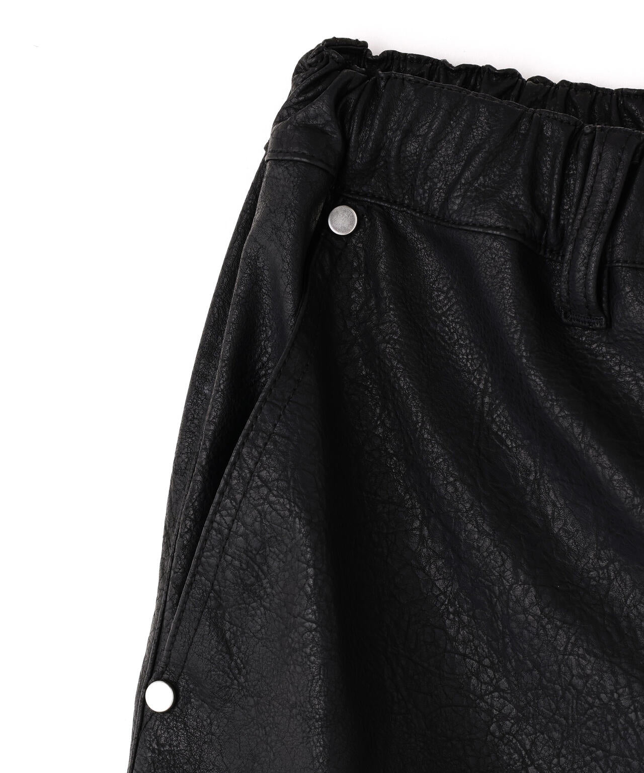 DankeSchon/ダンケシェーン/PU LEATHER CARGO SHORTS