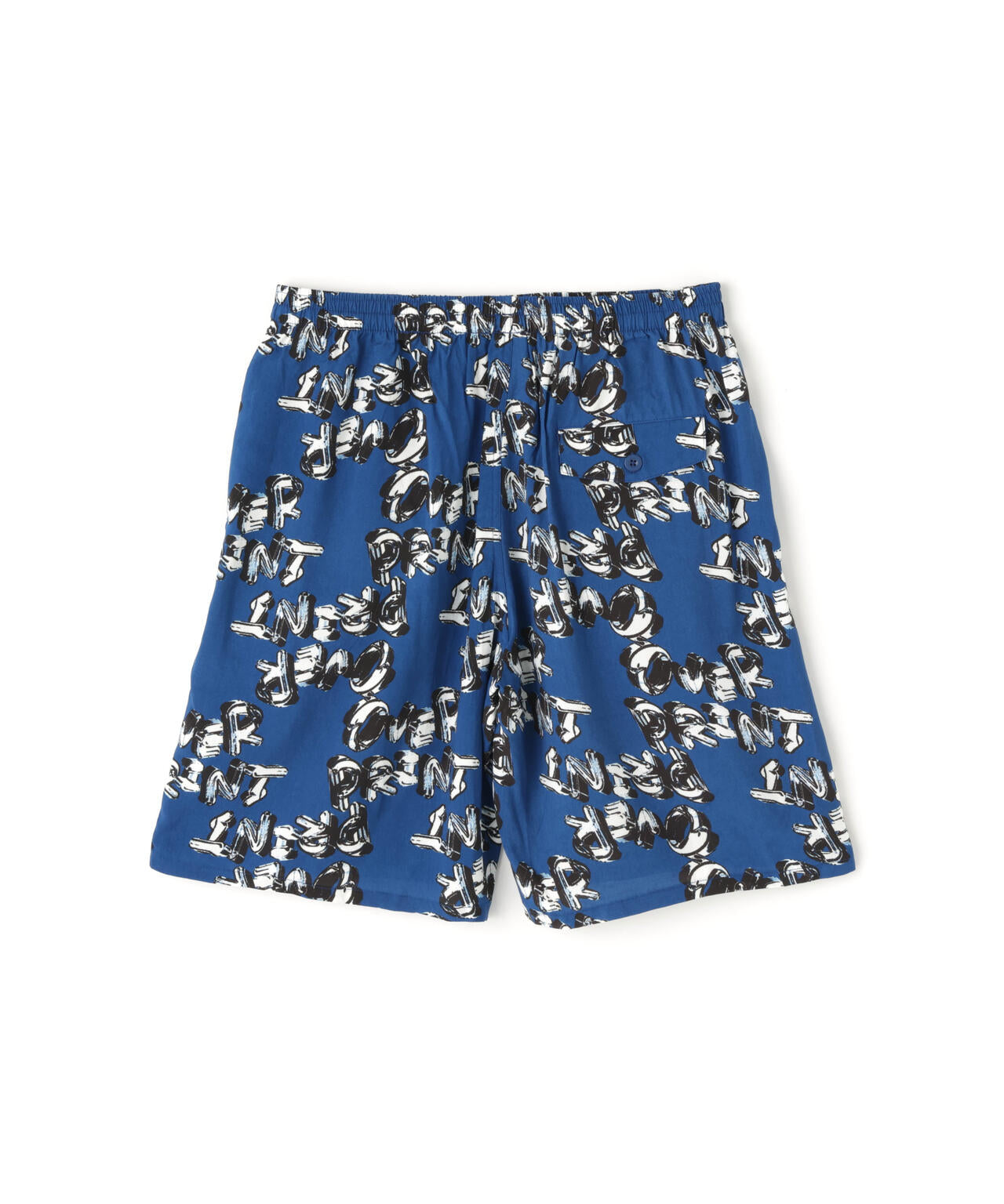 overprint/オーバープリント/CHAIN LOGO RAYON HALF PANTS