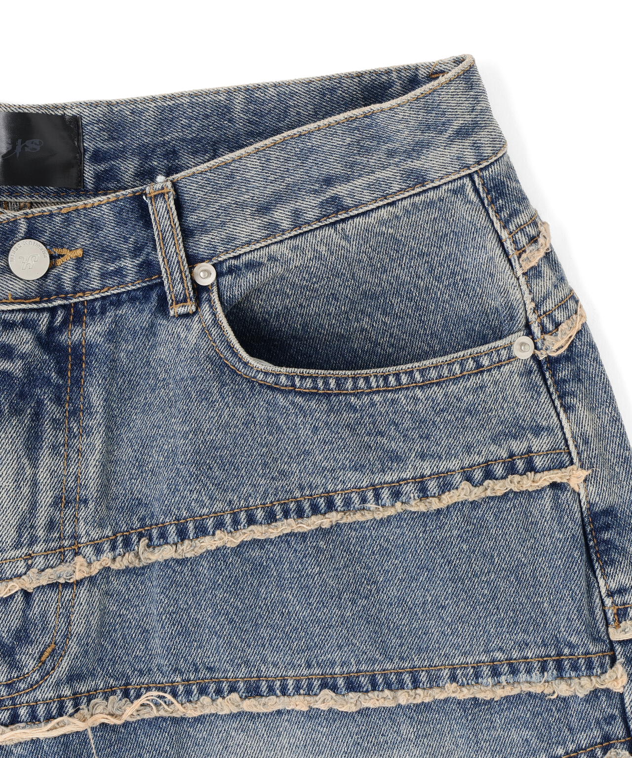 SIS/エスアイエス/Fringe Denim Shorts