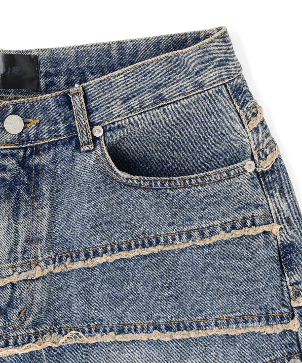 SIS/エスアイエス/Fringe Denim Shorts