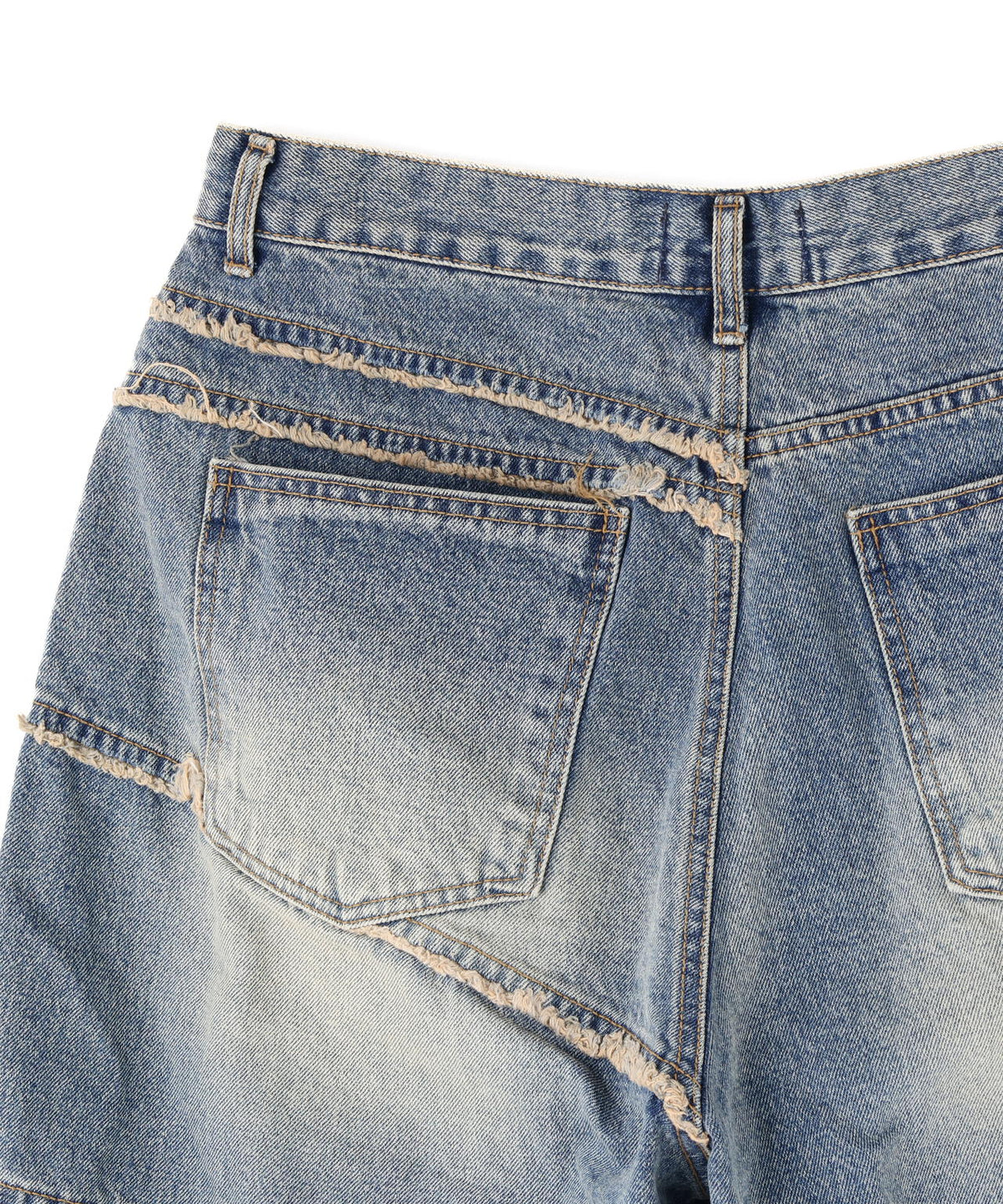 SIS/エスアイエス/Fringe Denim Shorts