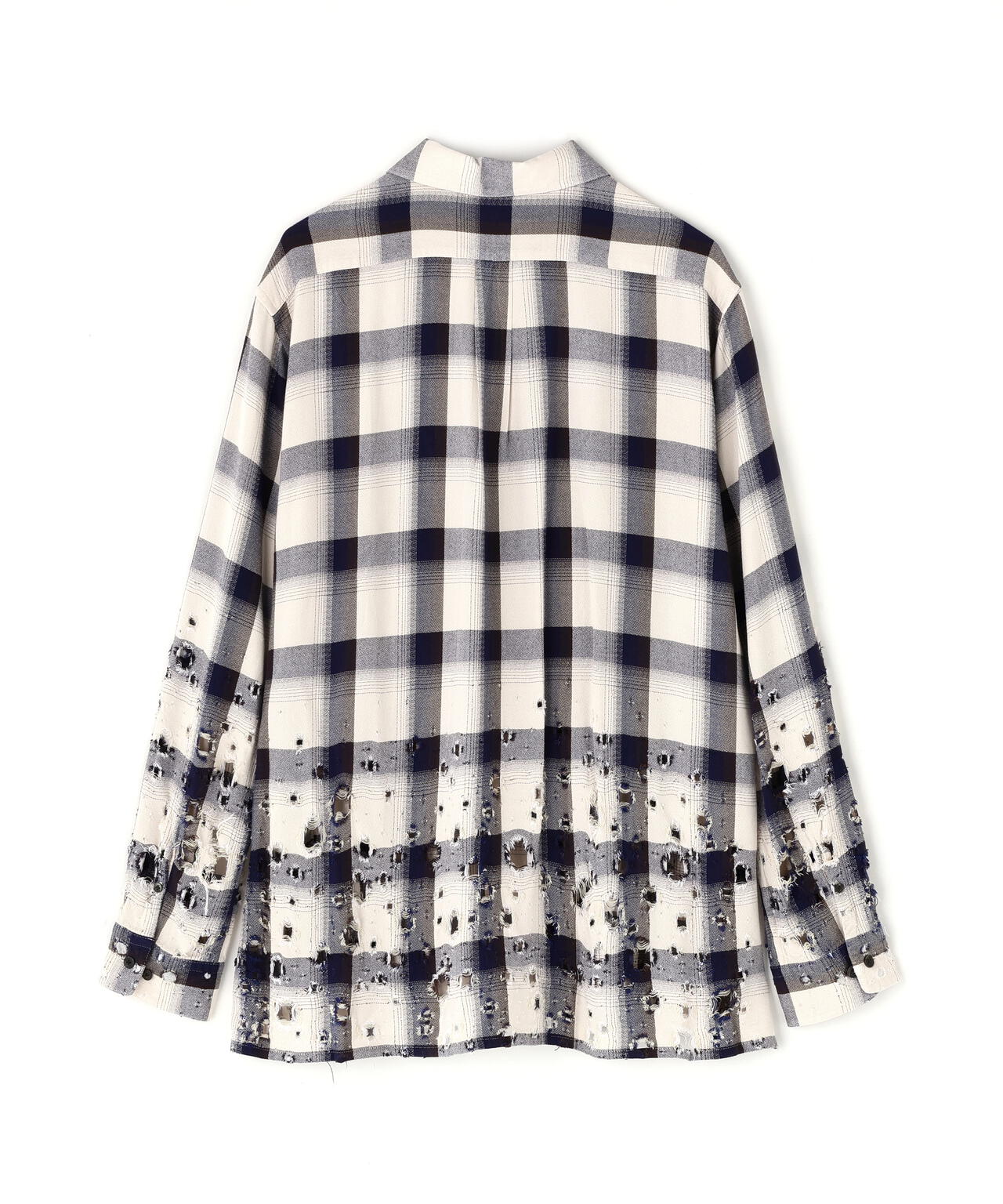 SUGARHILL/シュガーヒル/OMBRE DESTROYED SHIRT