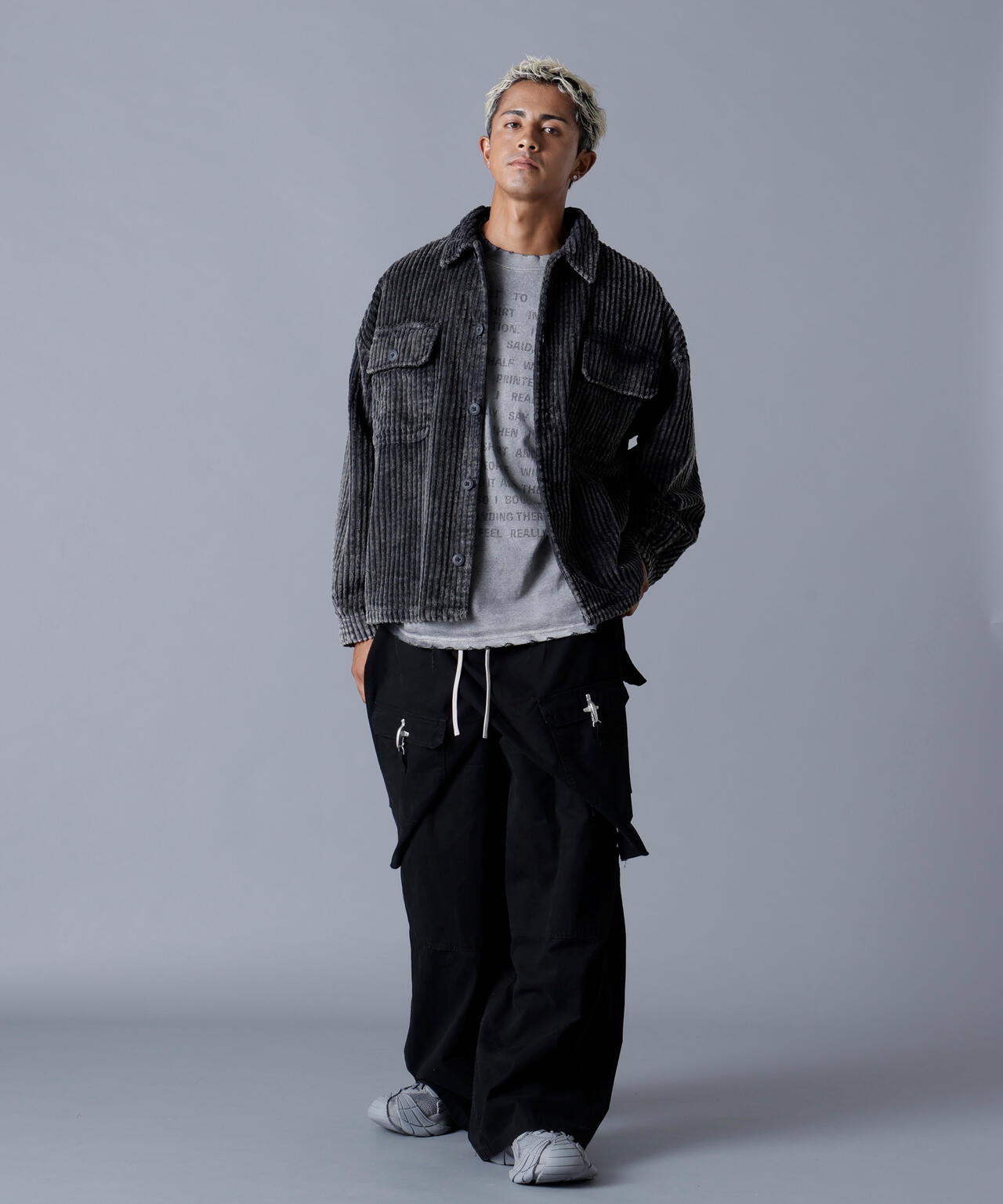 DankeSchon/ダンケシェーン/2.5W CHEMICAL CODUROY SHIRT