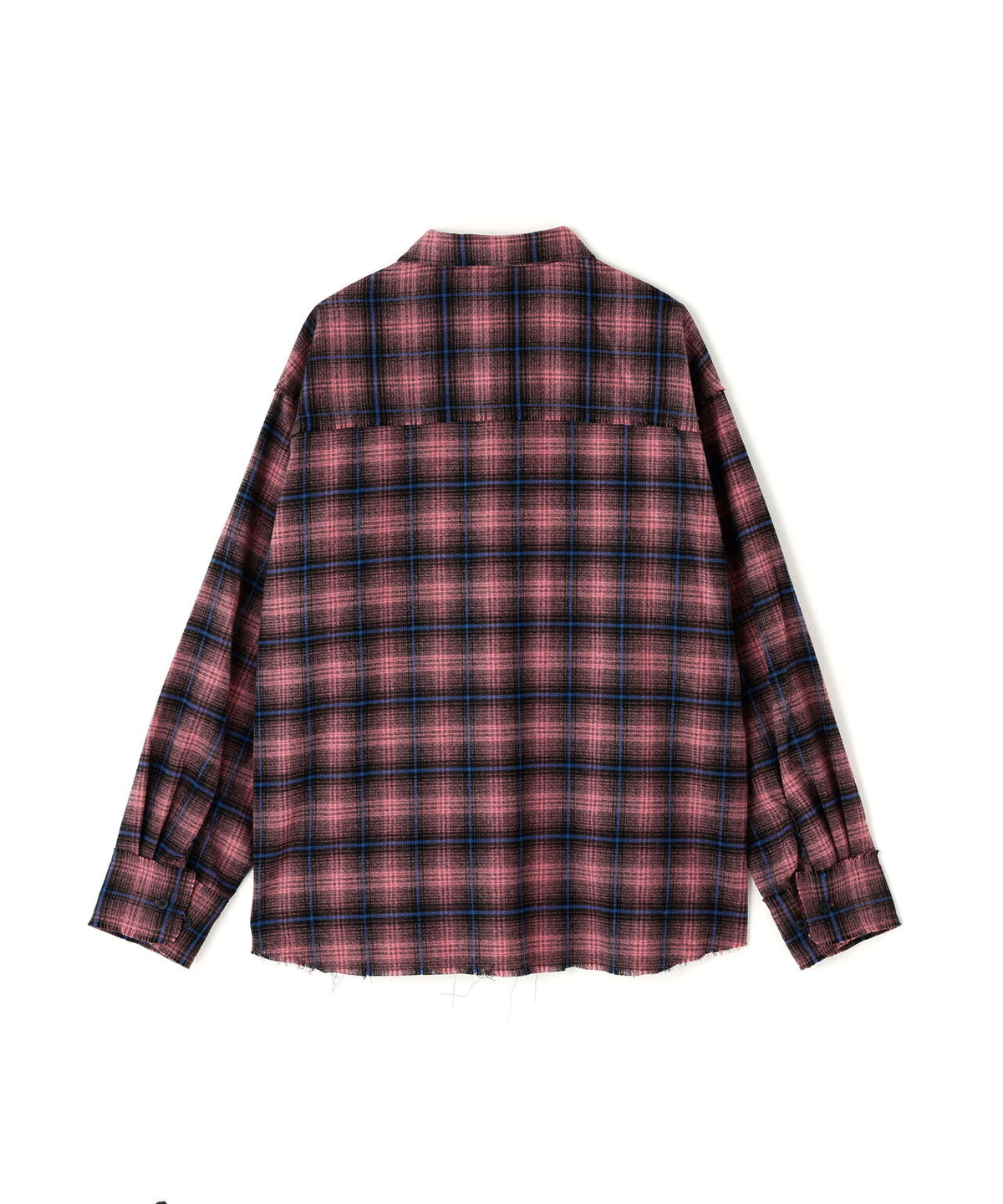 DankeSchon/ダンケシェーン/CUTOFF CHECK SHIRTS